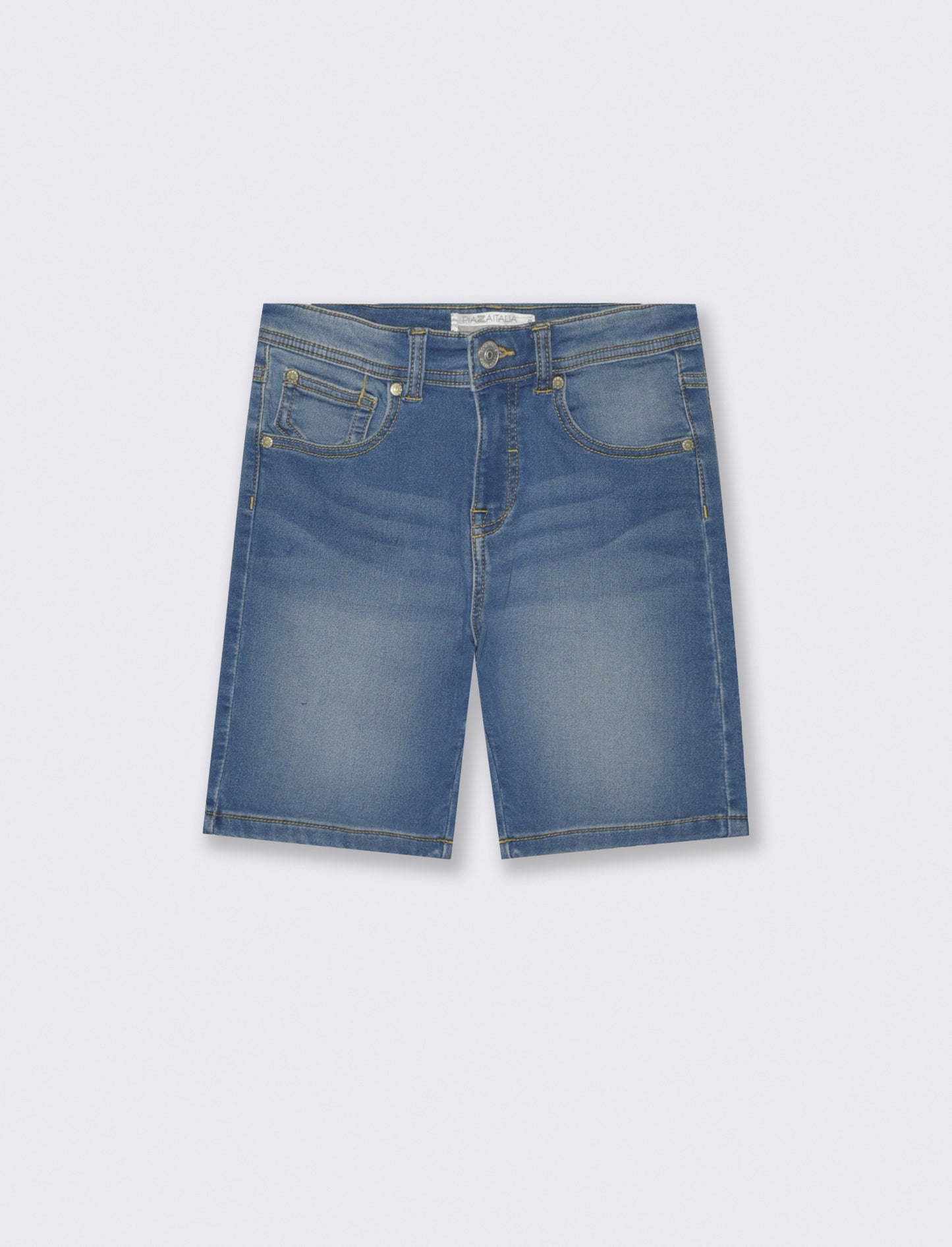 Bermuda 5 tasche effetto denim estivo - Denim