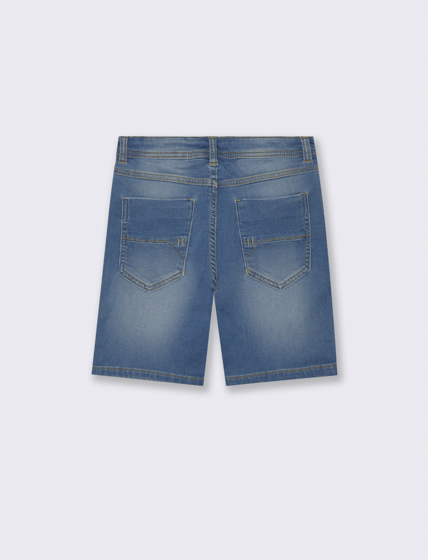 Bermuda 5 tasche effetto denim estivo - Denim