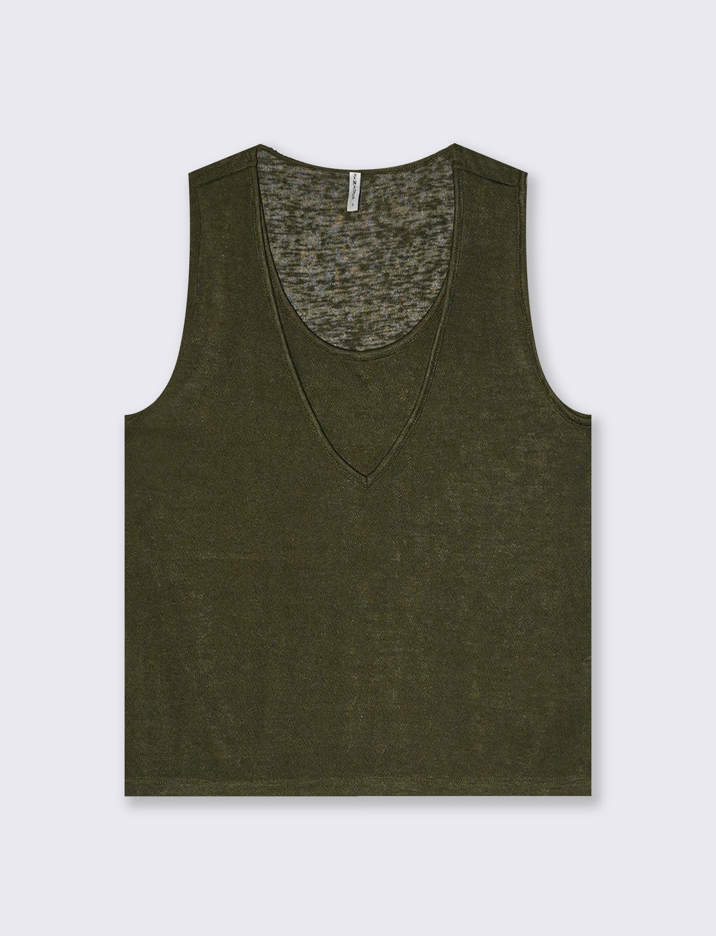 Top Scollo a V con Inserto Svasato - Kaky 1