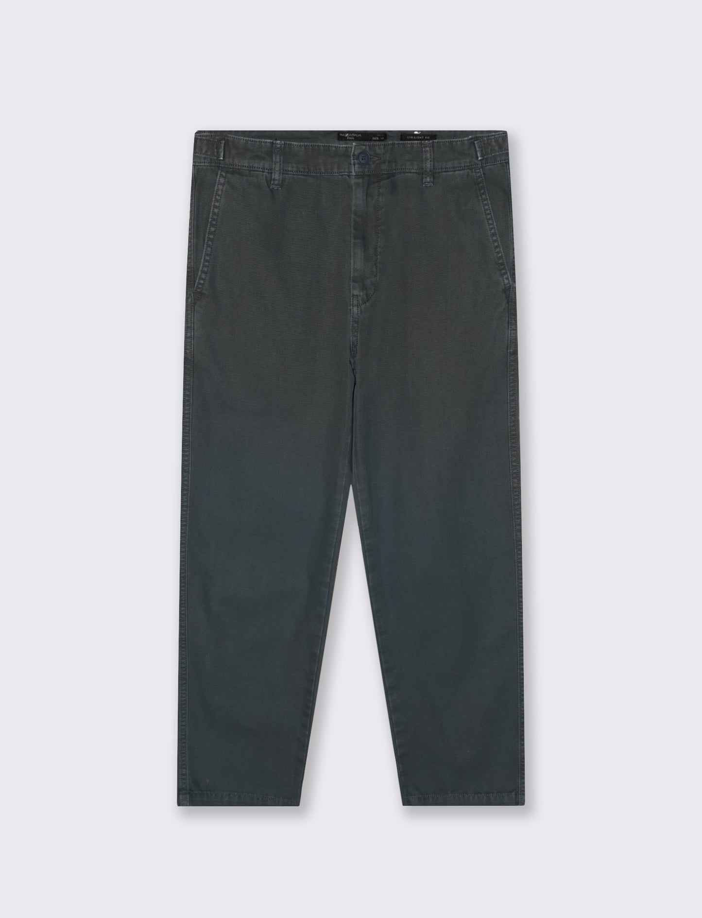 Pantalone Canvas Straight Fit Effetto Slavato - Avion