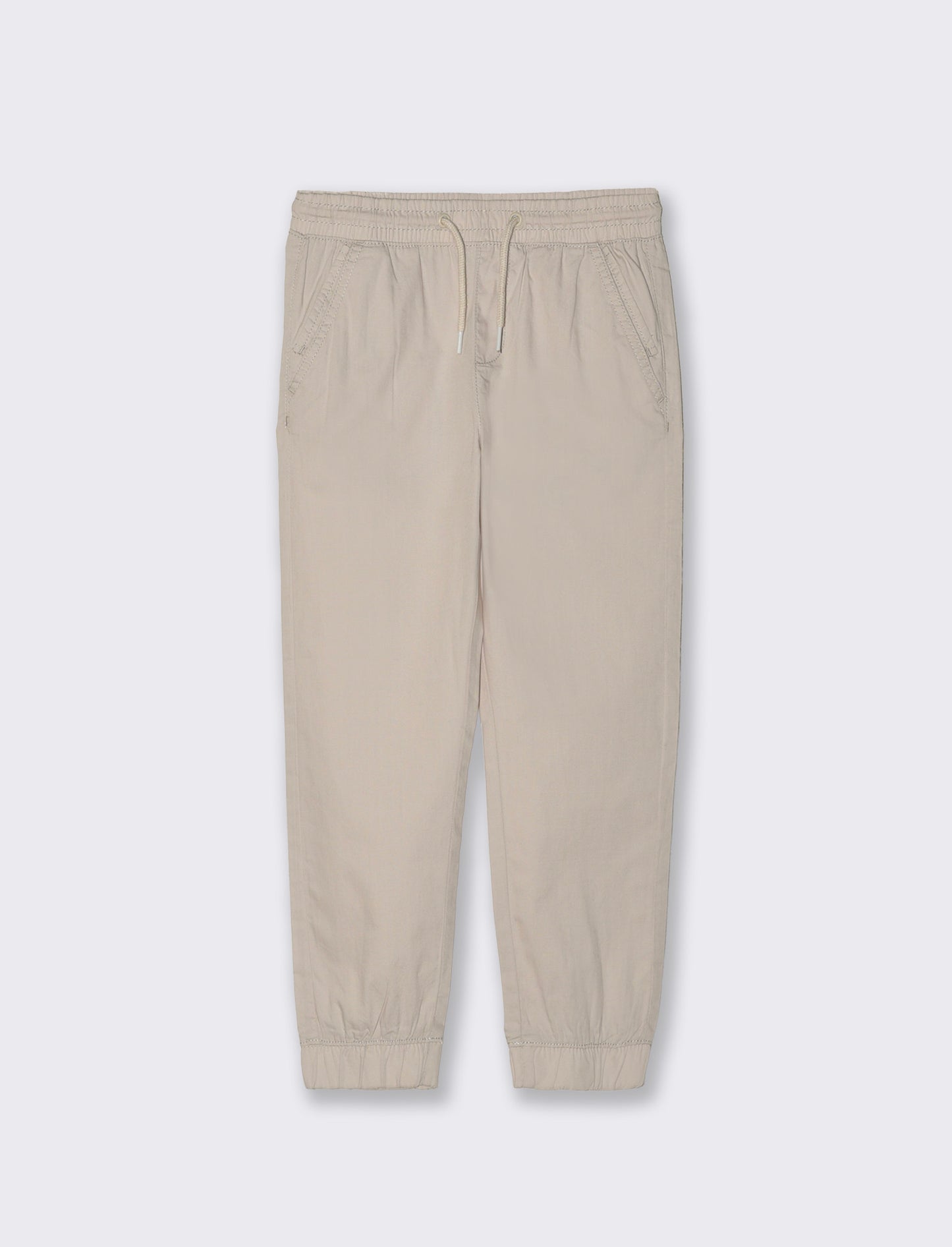 Pantaloni Jogger in Cotone Confortevoli - Beige