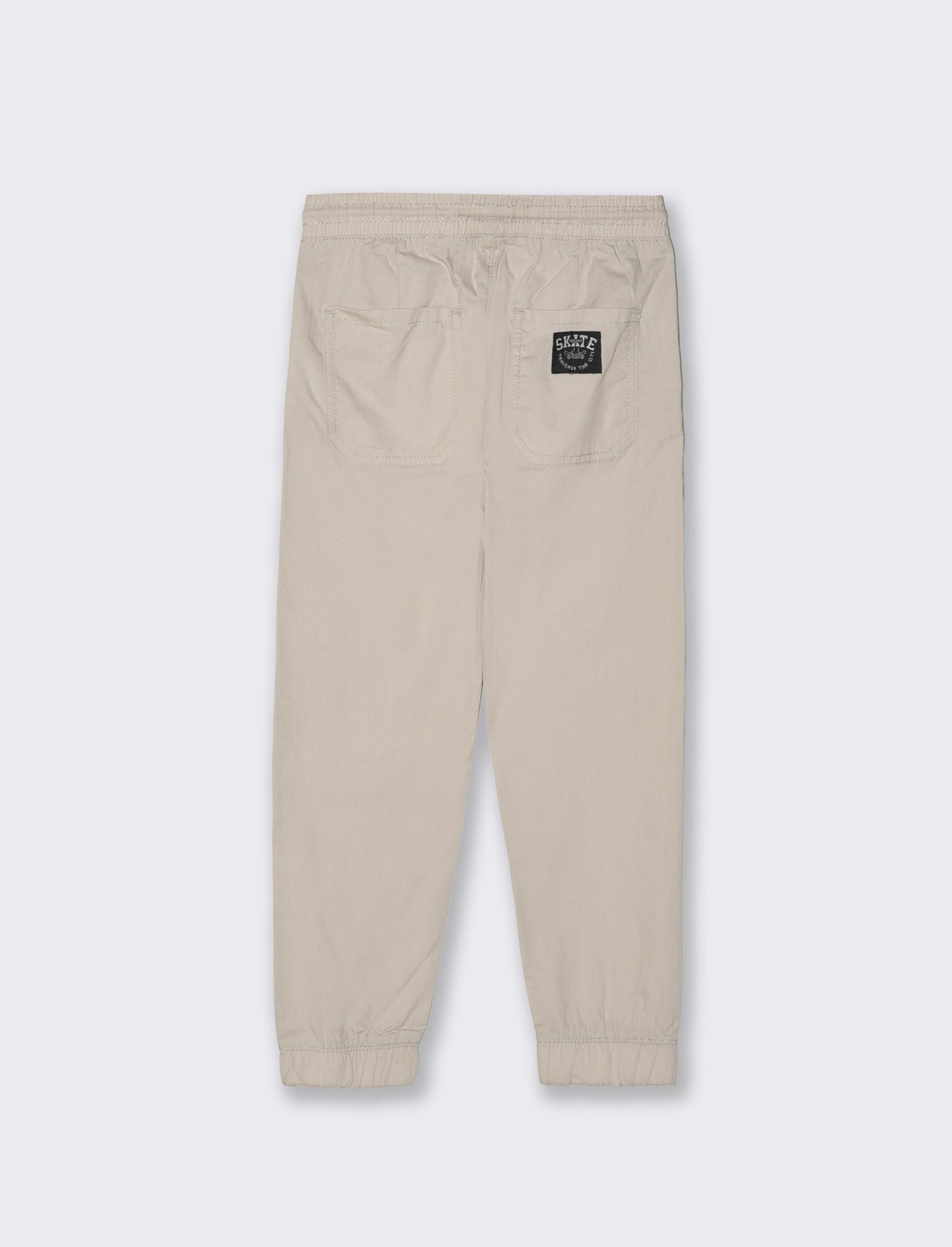 Pantaloni Jogger in Cotone Confortevoli - Beige