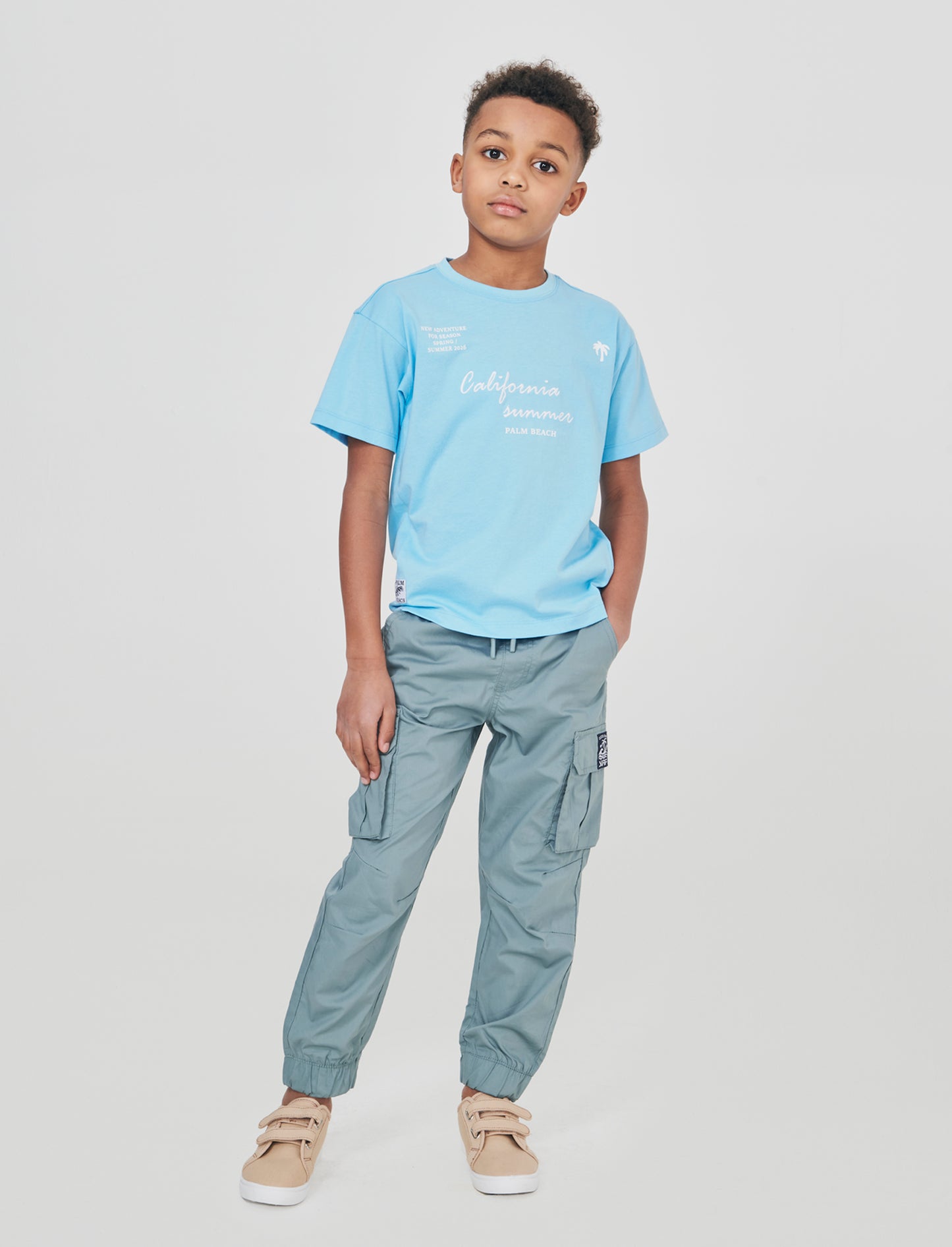Soft and Comfortable Cotton Cargo Pants - Green
