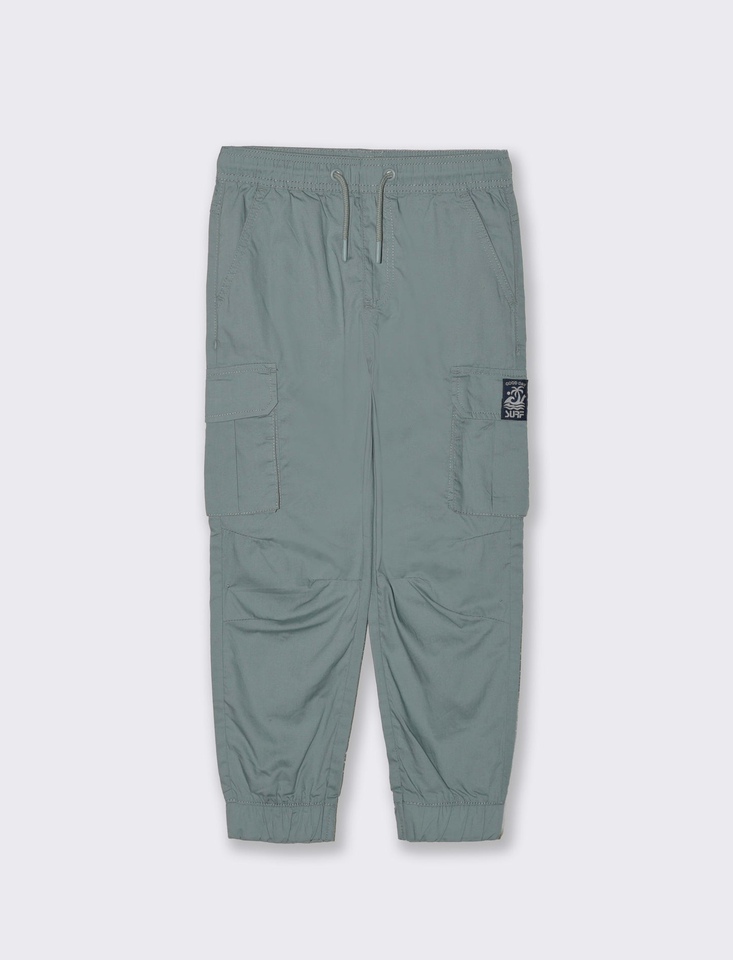 Soft and Comfortable Cotton Cargo Pants - Green