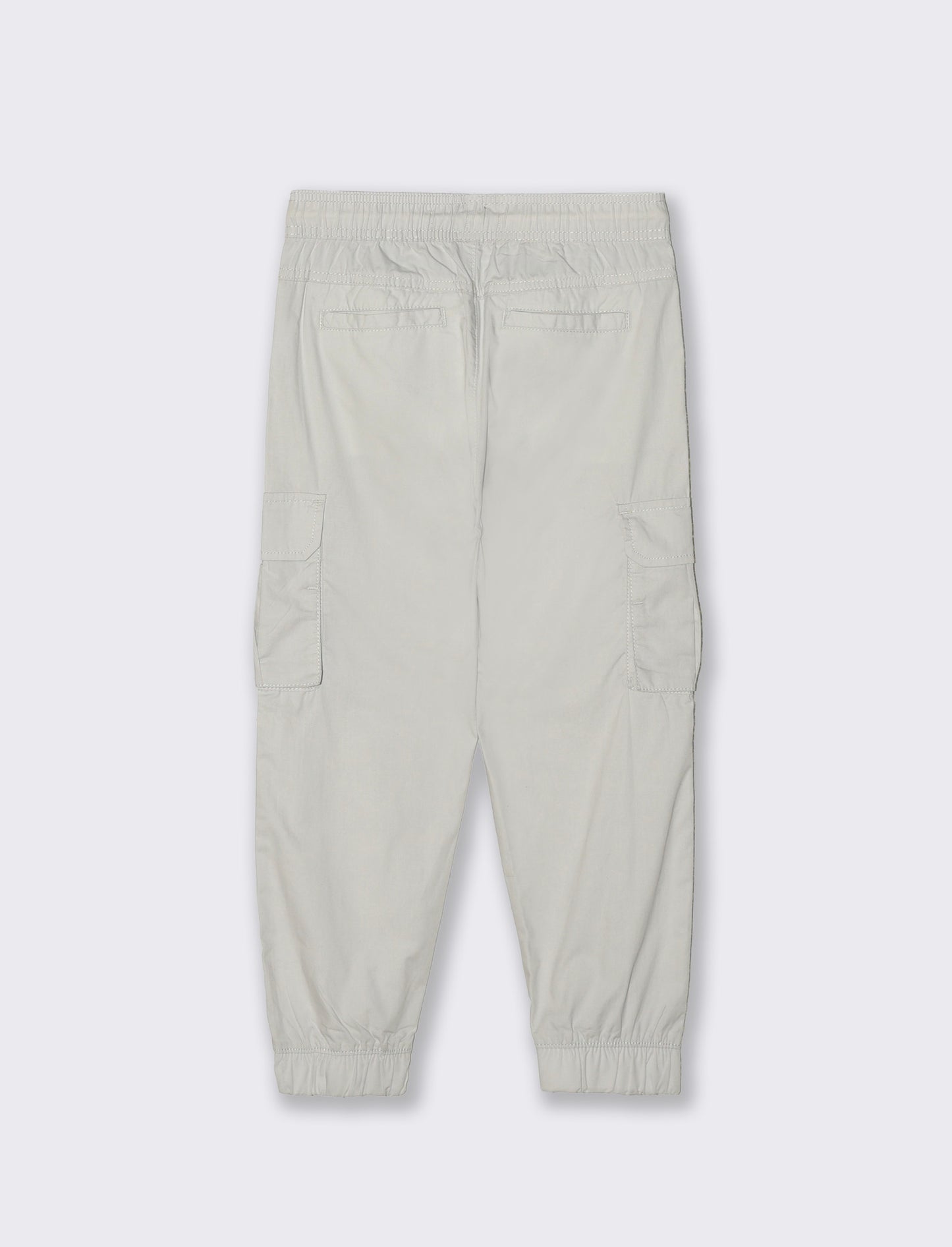 Pantalone cargo in cotone morbido e comodo - Grigio ghiaccio