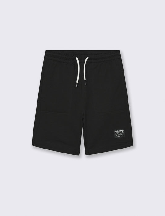 Comfortable Sweat Shorts for Leisure Time - Black