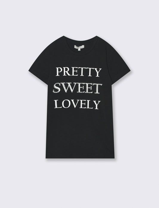 T-shirt mezza manica - Nero