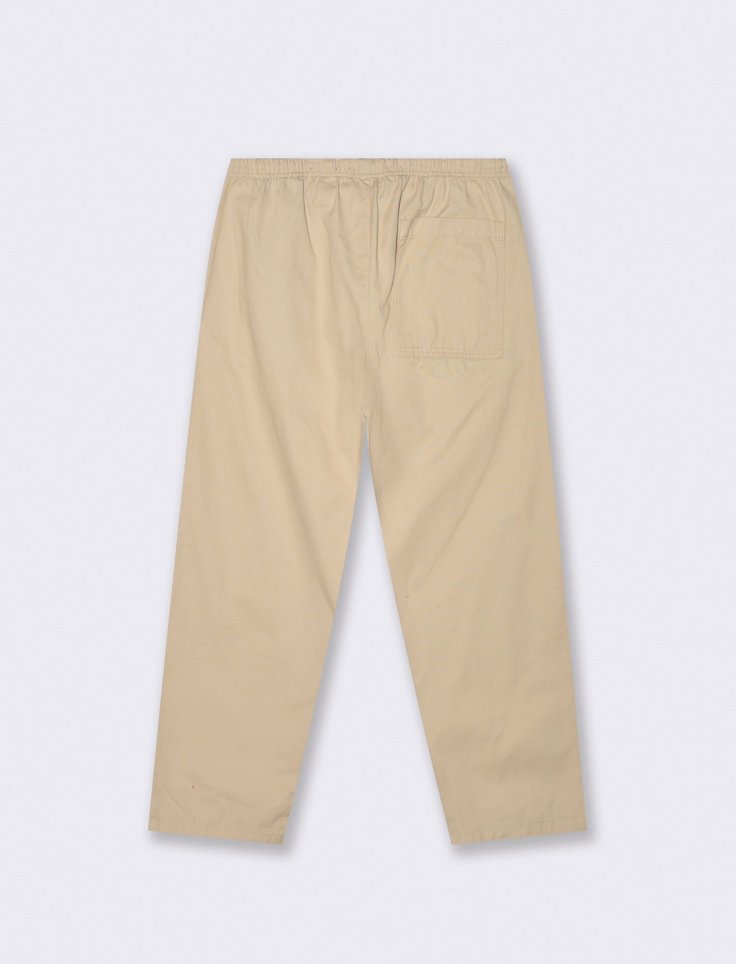 Pantalone Jogger Carrot Fit Con Tasche - Beige