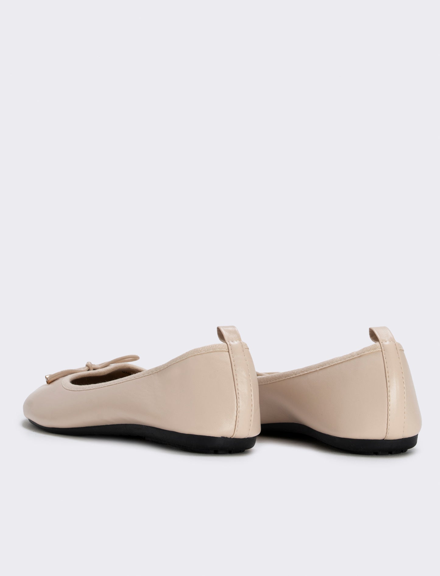 Ballerina  con fiocco colorato - Beige