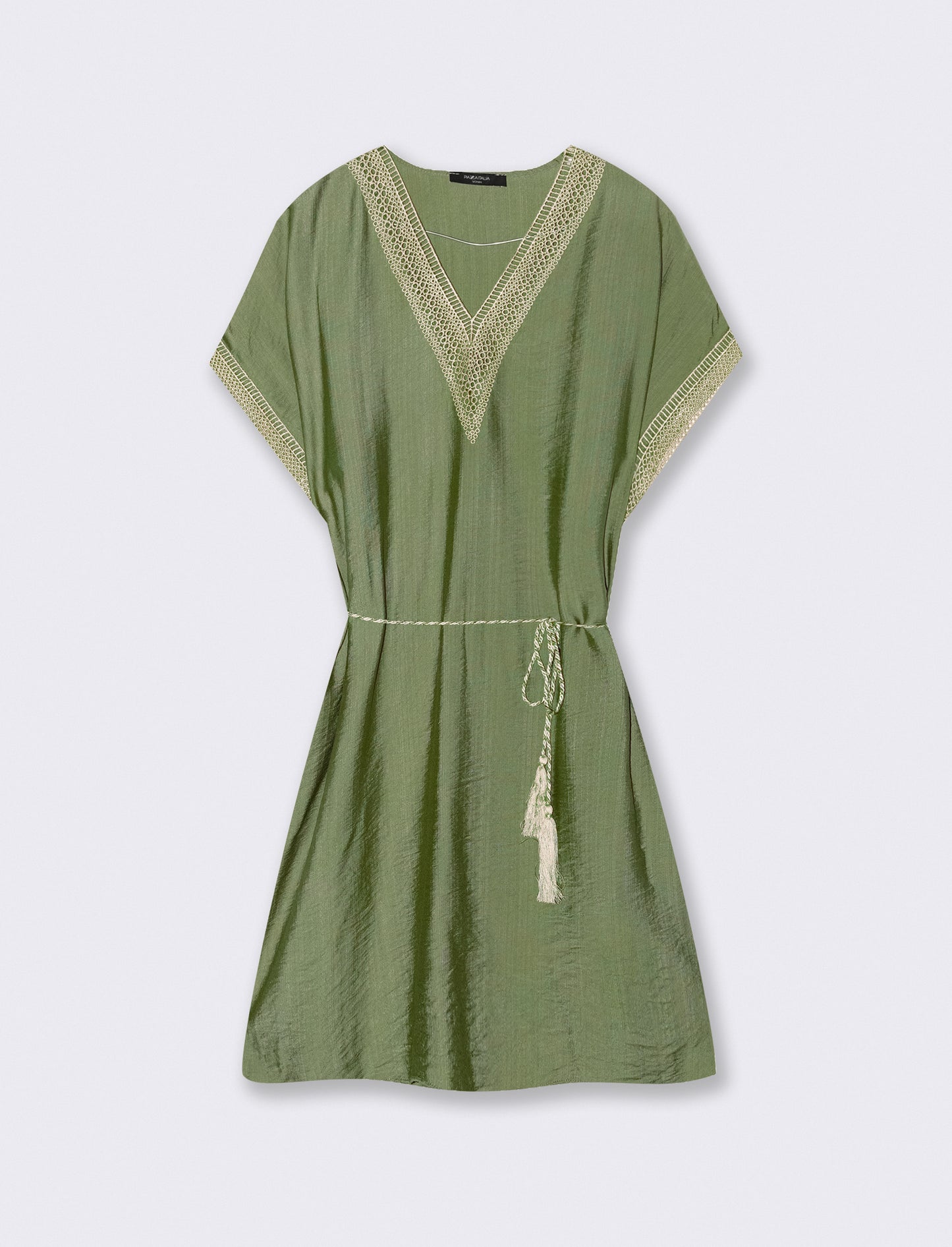 Vestito con cintura e passamaneria - Ve.milit.