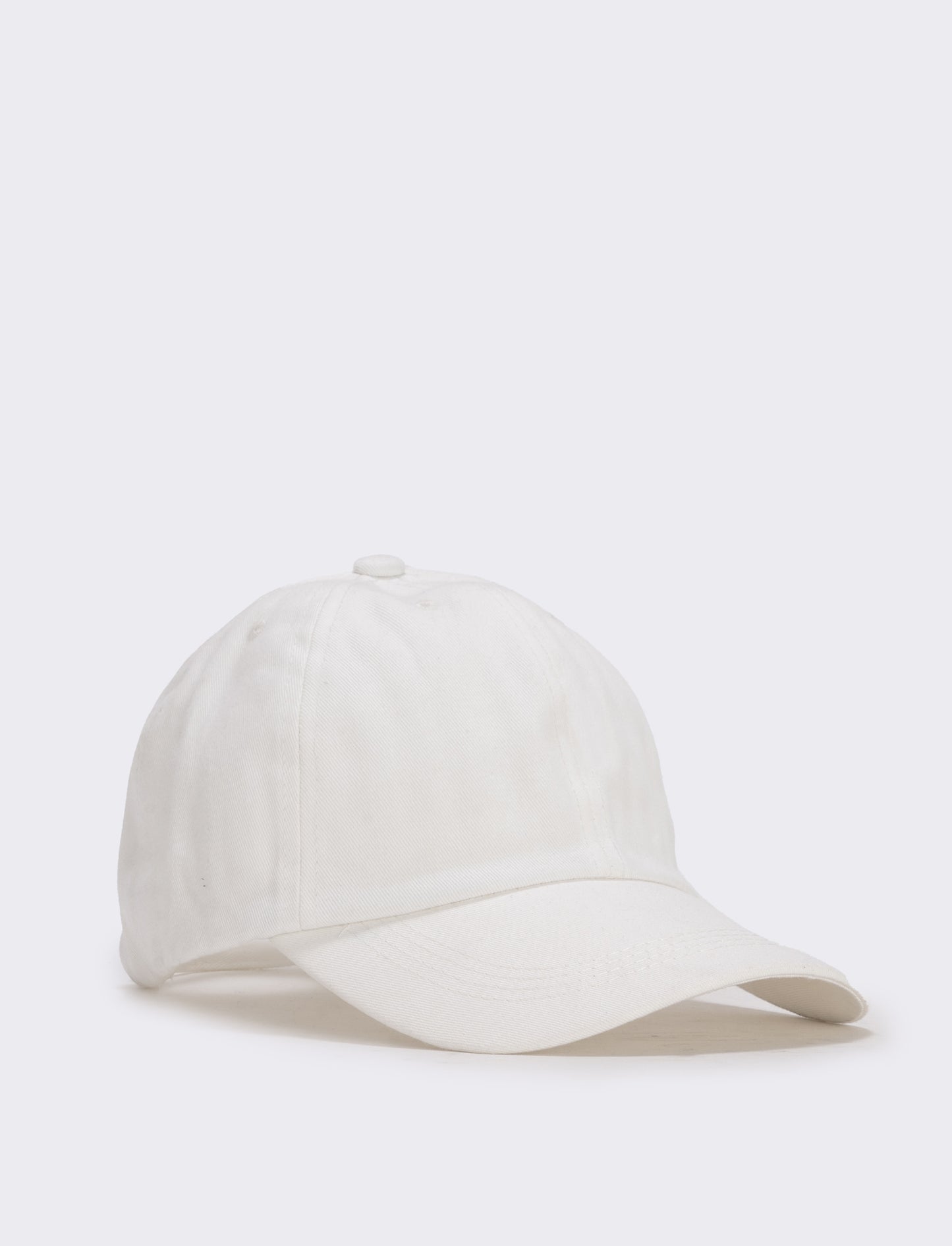 Cappello baseball delavè per uomo - Bianco