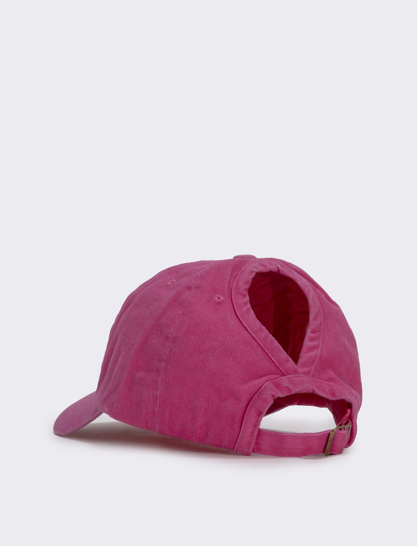 Cappello baseball delavè per uomo - Fuxia