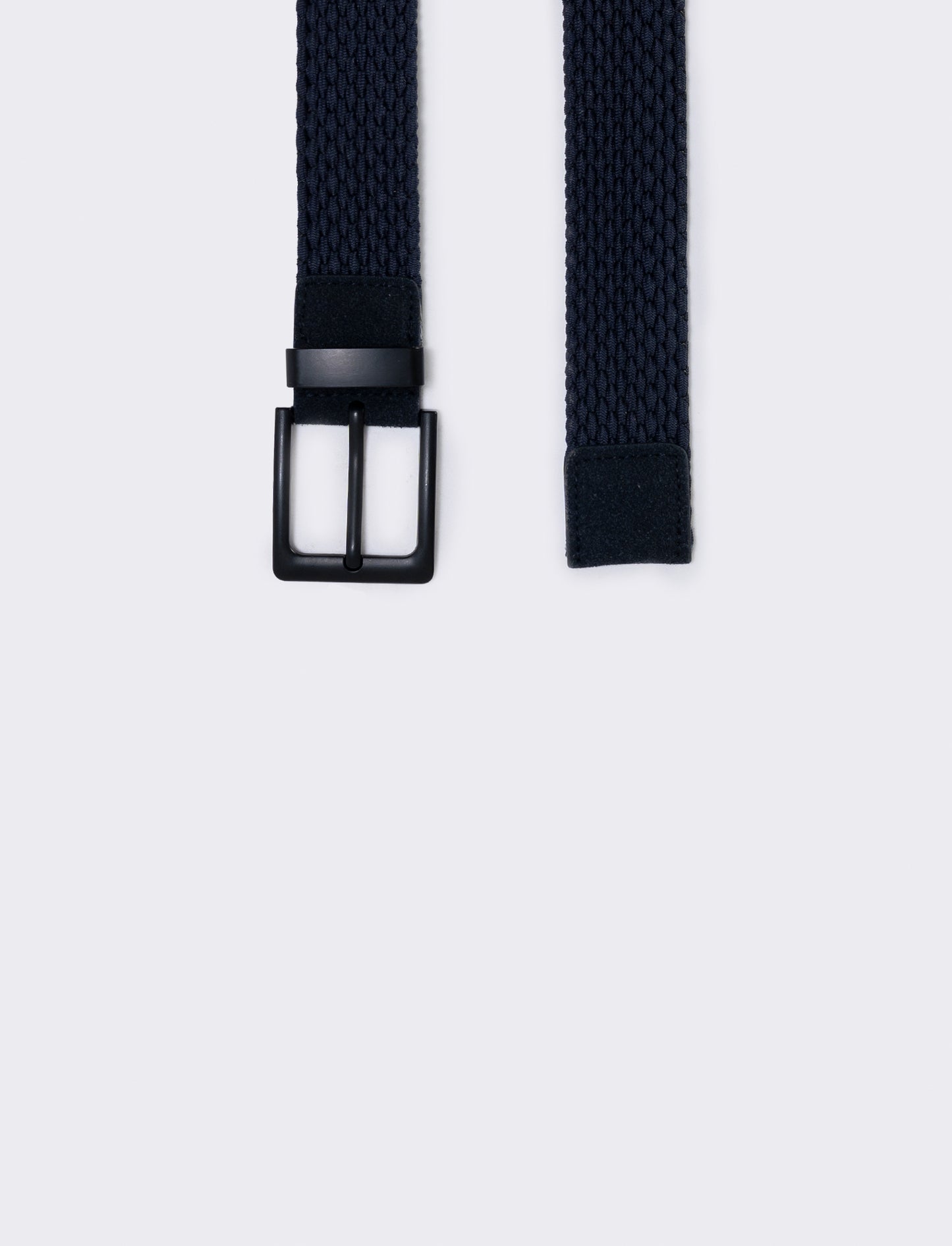 Woven elastic belt for men - Blue
