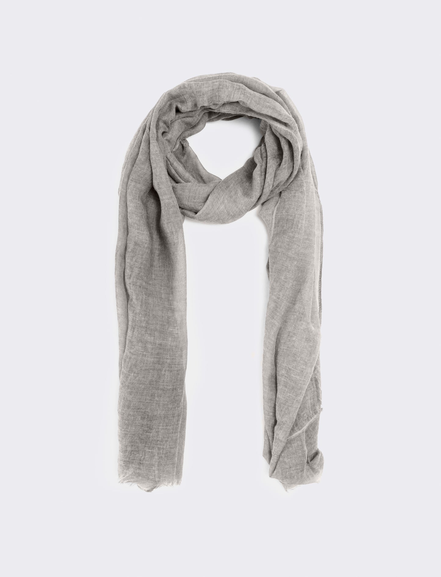Elegant and versatile solid color men's scarf - Beige