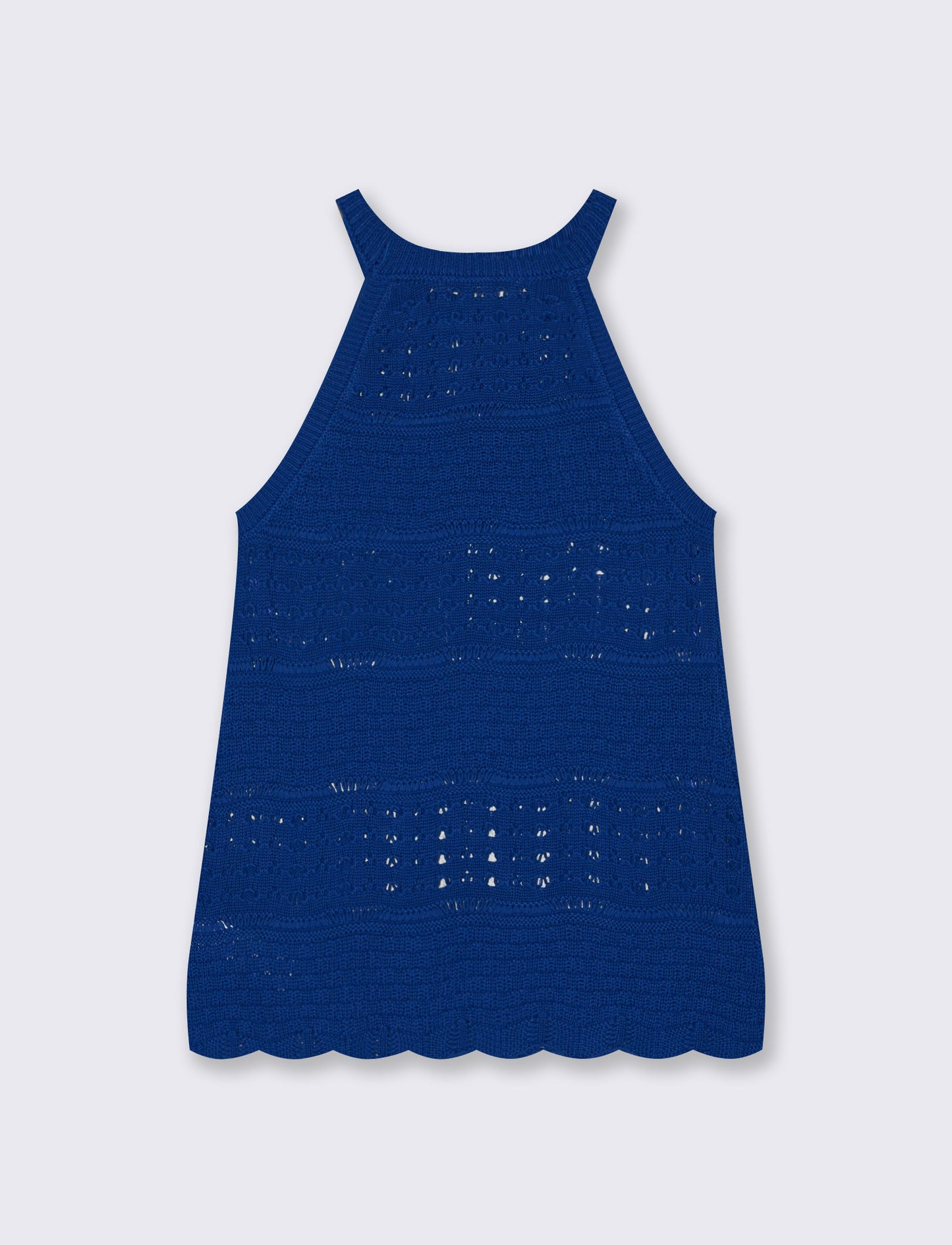 Top Crochet con Fondo a Onde Elegante - Royal