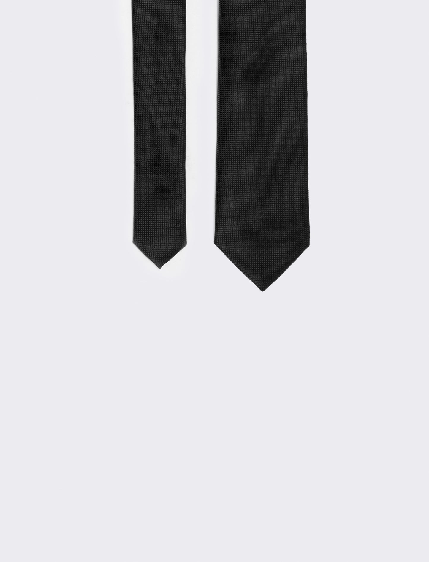 Cravatta diamantina 7cm per uomo - Nero