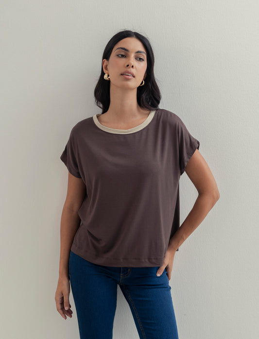 T-SHIRT MANICA CORTA - Moro