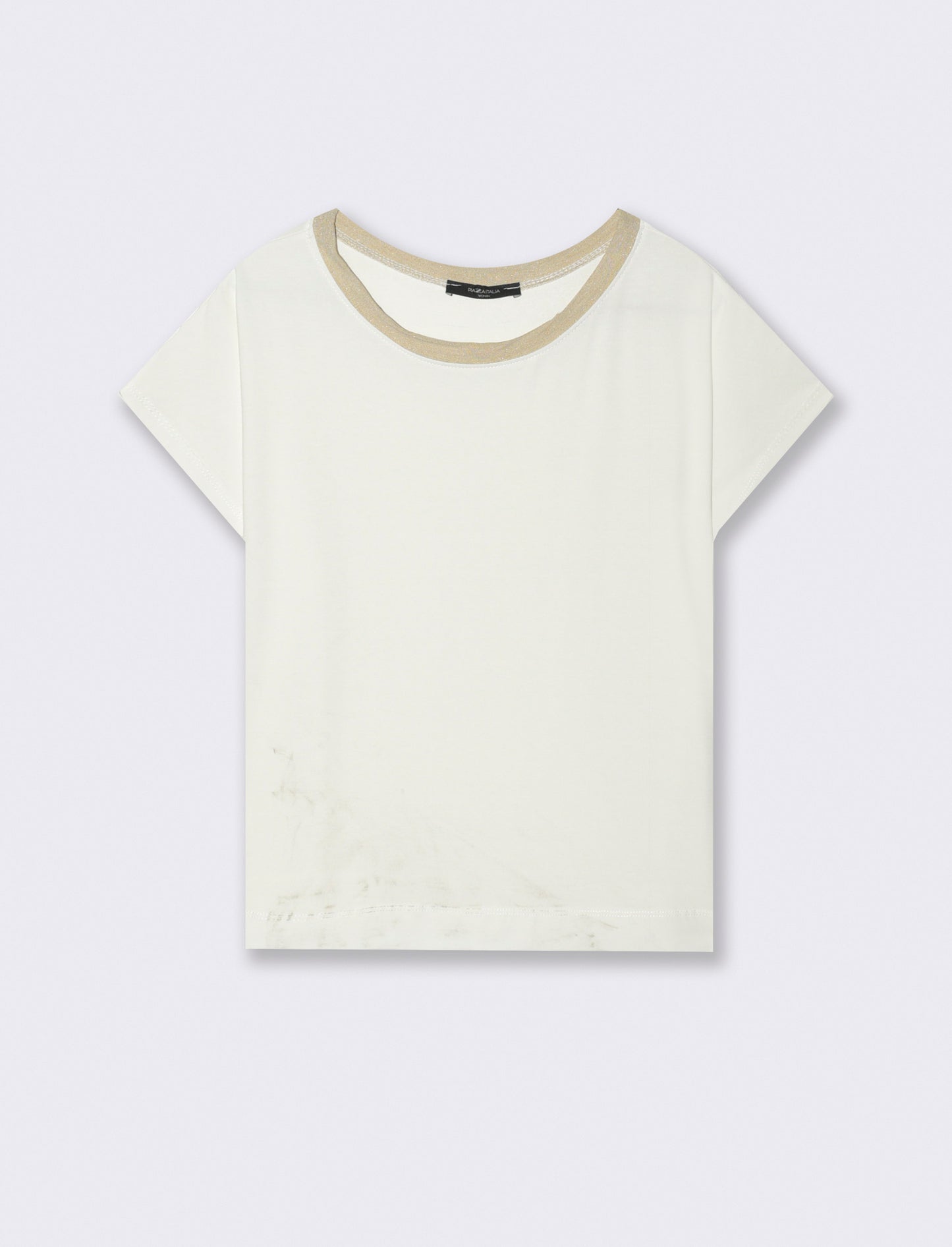 T-SHIRT MANICA CORTA - Bianco latte