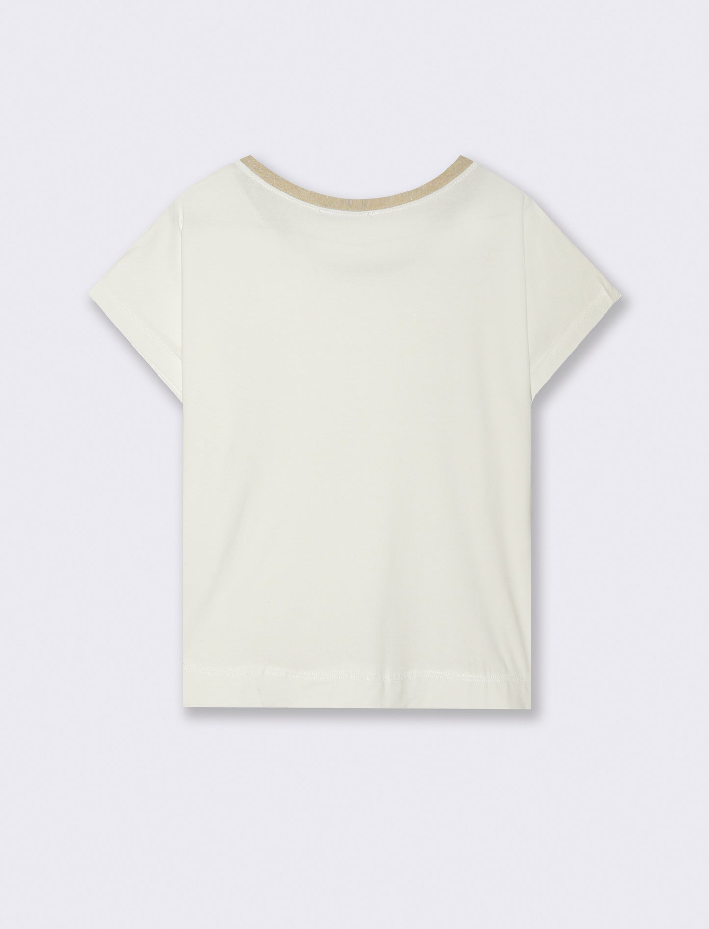 T-SHIRT MANICA CORTA - Bianco latte