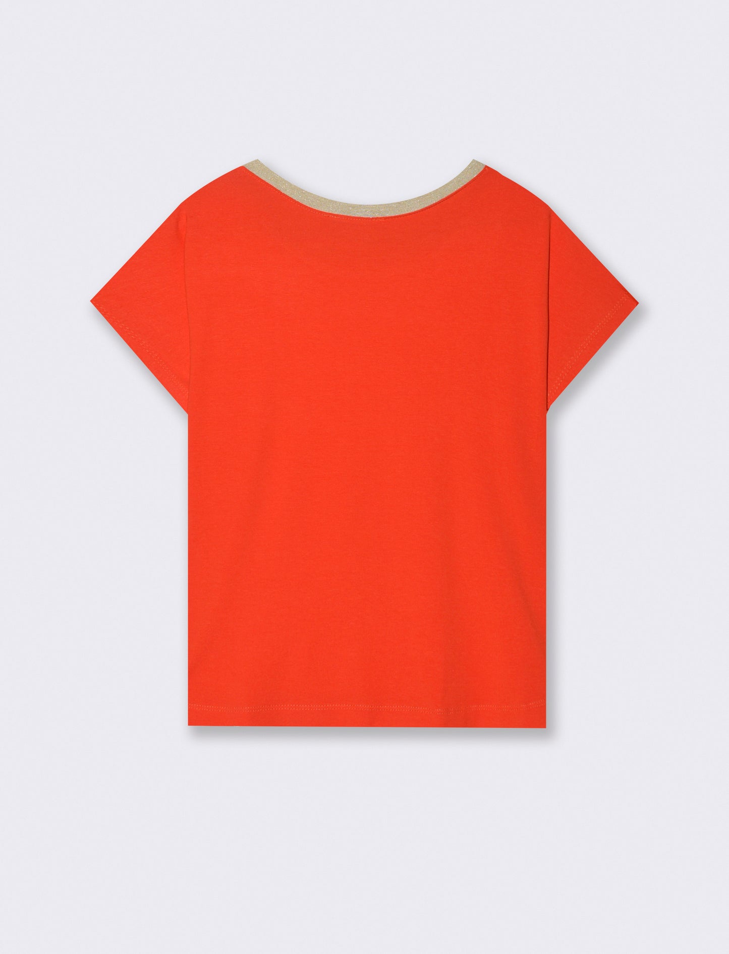 T-SHIRT MANICA CORTA - Corallo