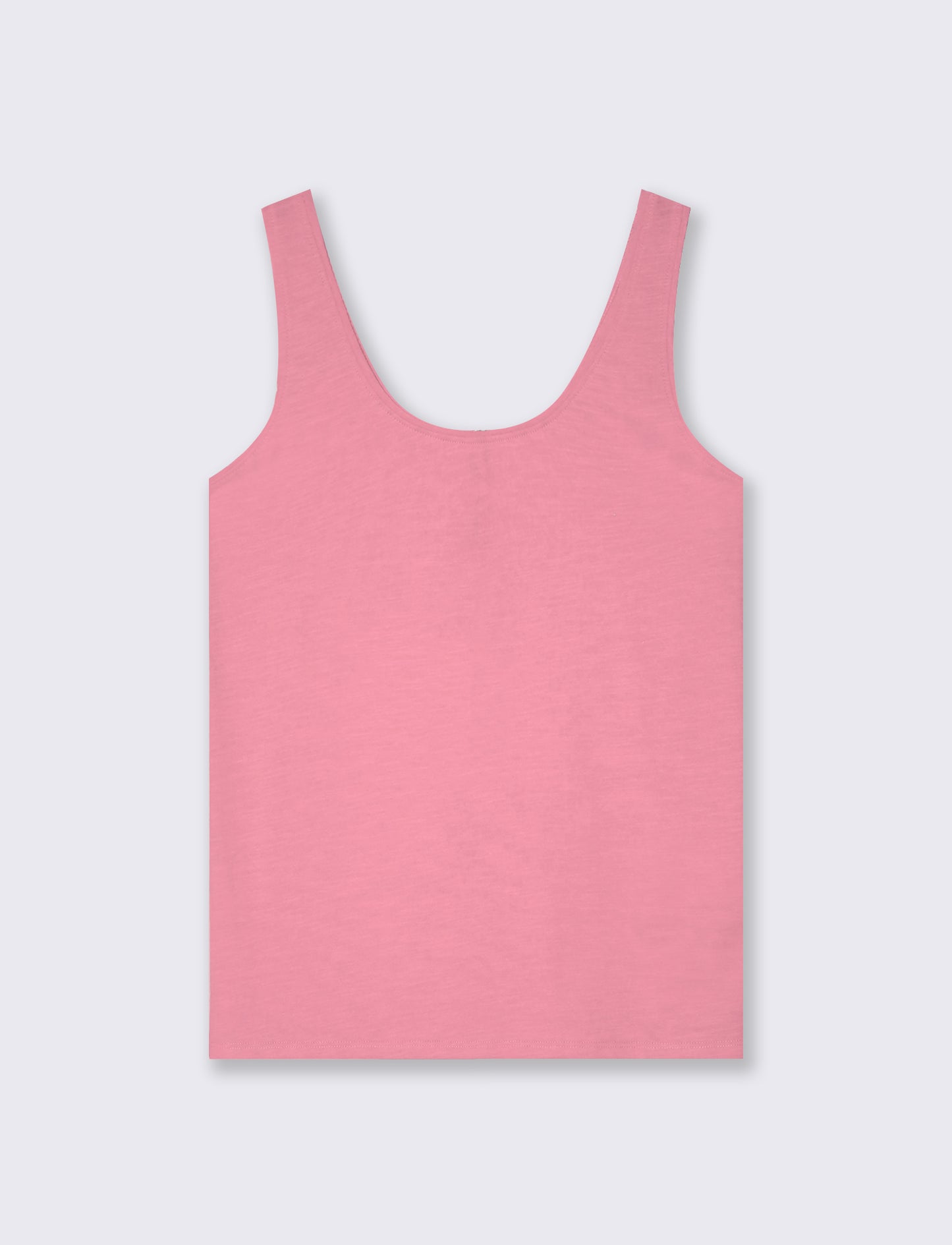 Top Basico in Cotone - Rosa big bubble