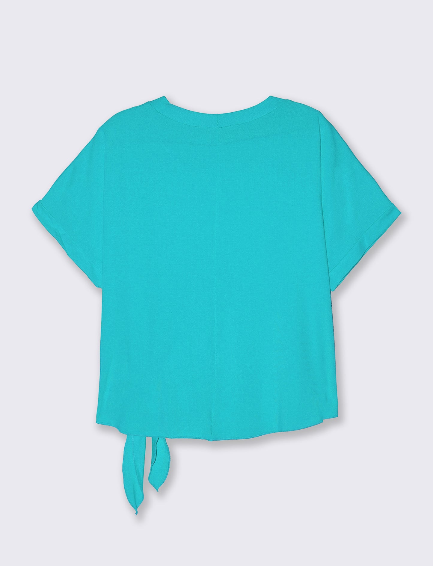 T-SHIRT MANICA CORTA - Turchese