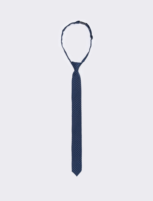 4cm Tie Knot for Kids - White