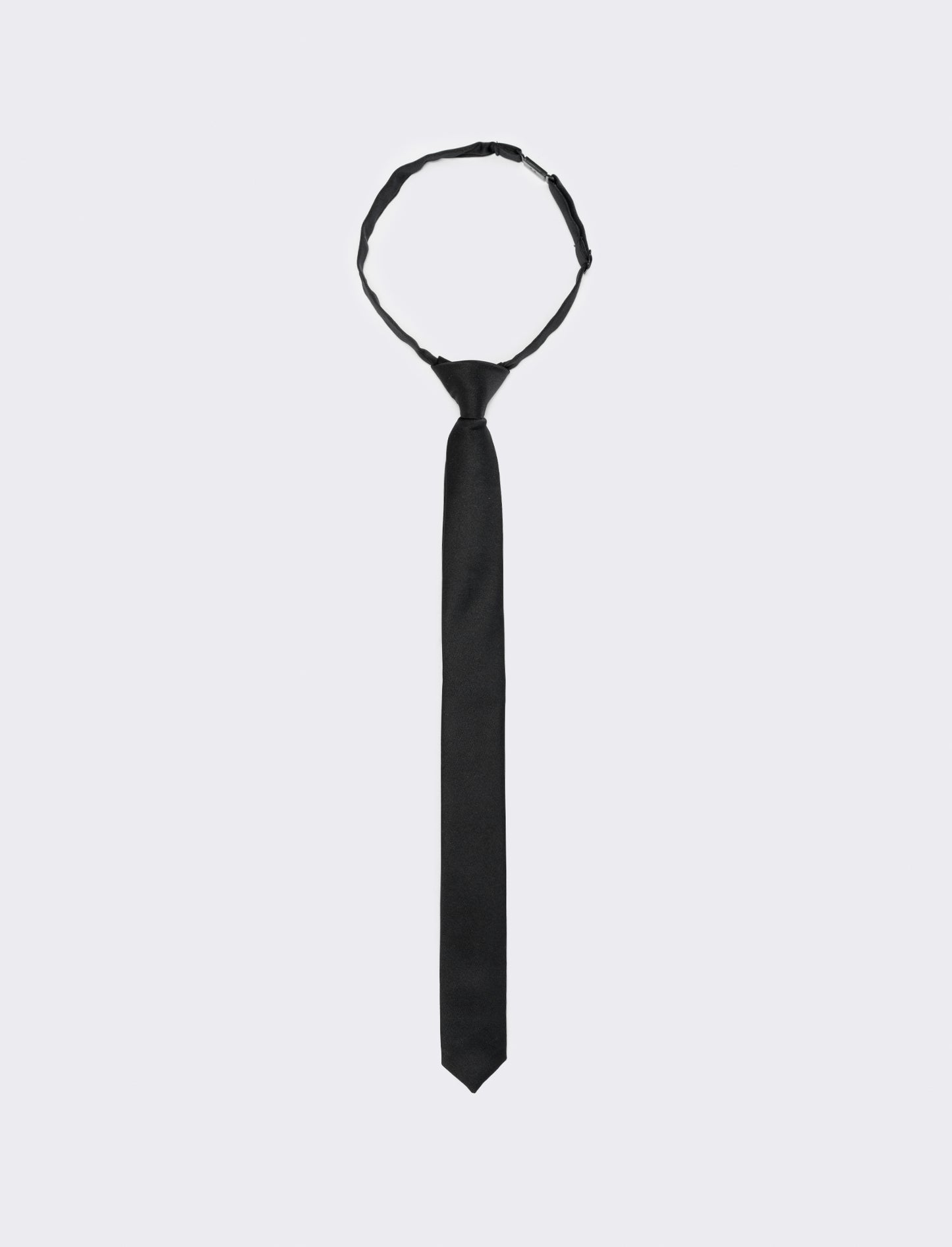 Cravatta nodo 4cm per bambini - Nero