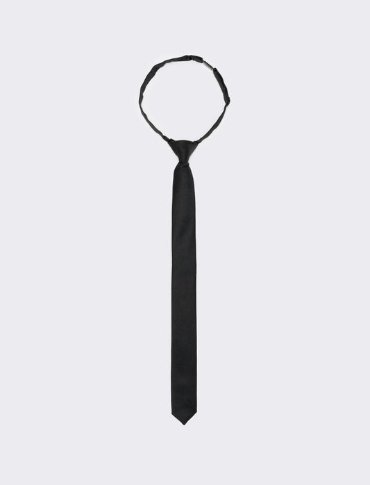 4cm Tie Knot for Kids - Black