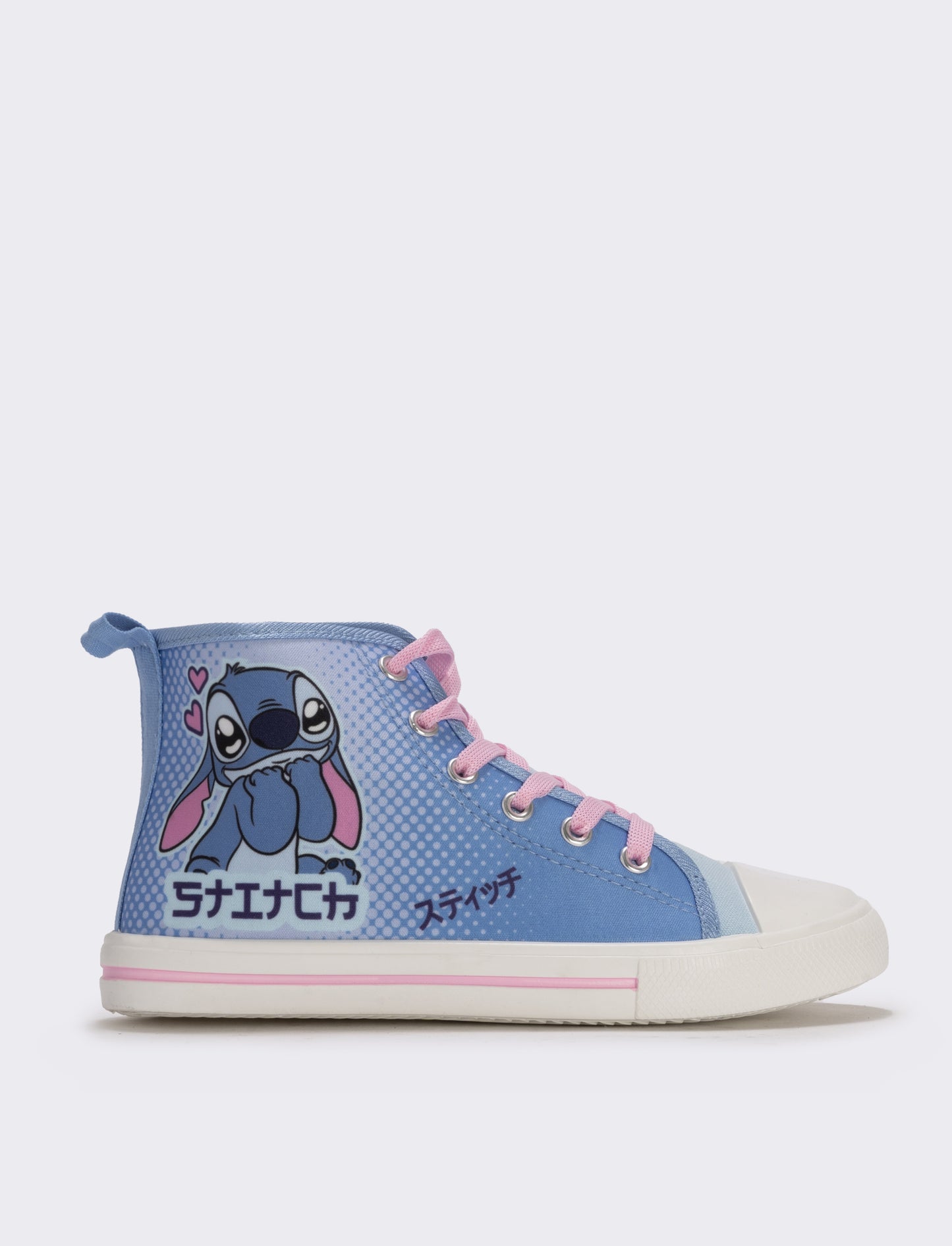 Sneakers celesti Stitch&Angel© da bambina - Lilla
