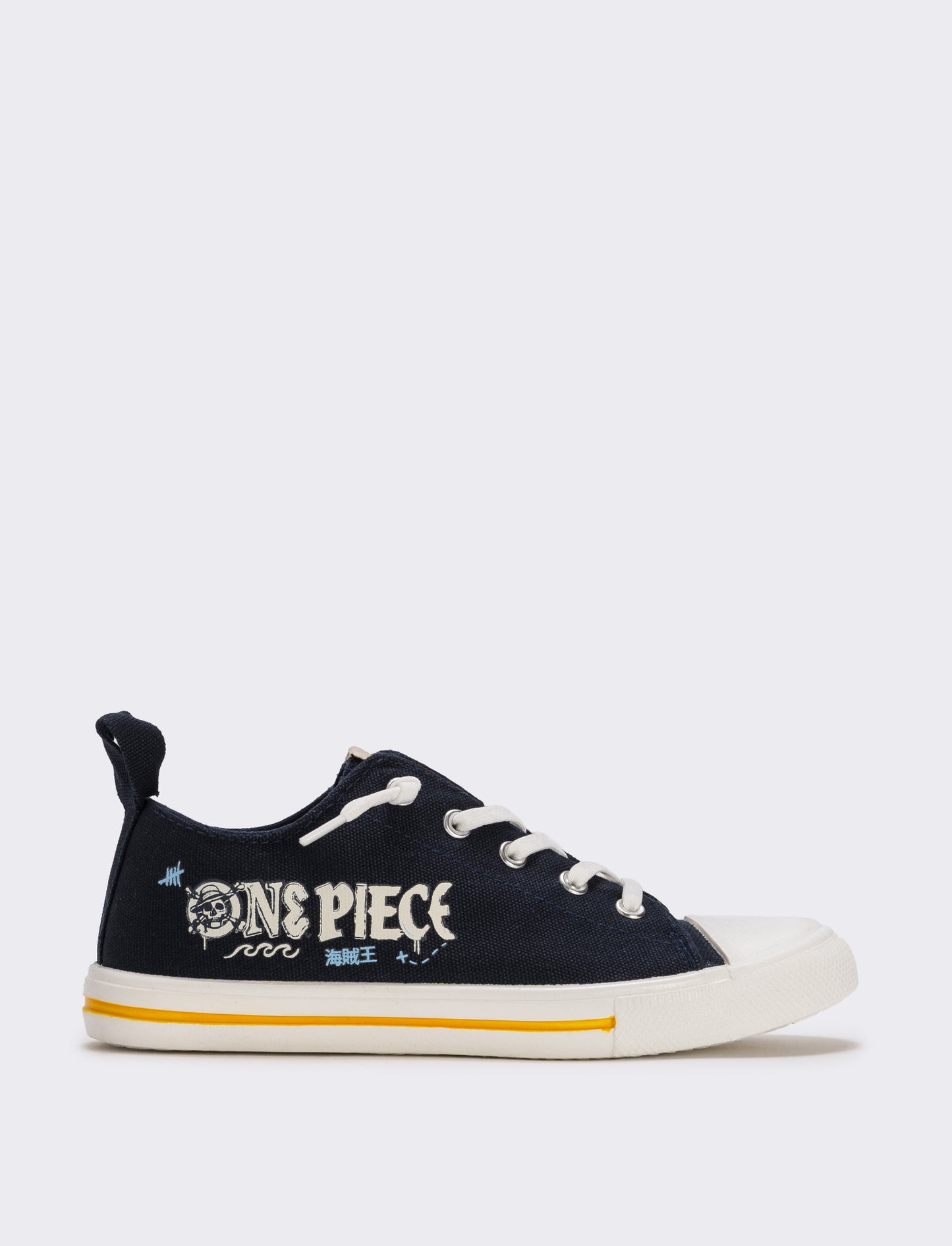Scarpa One Piece da bambino in canvas blu - Blu