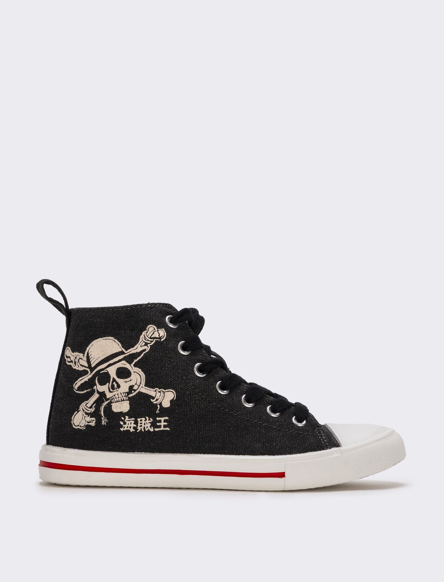 Sneakers One Piece© collo alto bambino - Nero