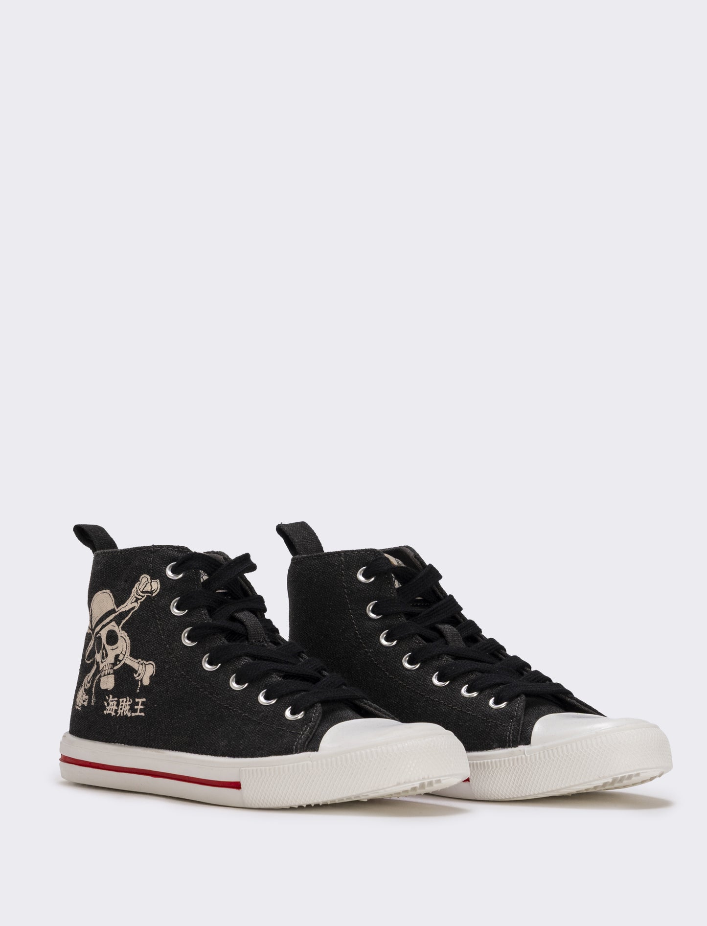 Sneakers One Piece© collo alto bambino - Nero