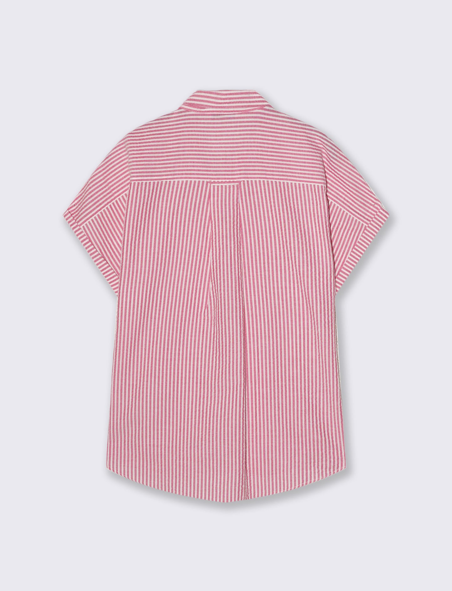 Introducing the Half-Sleeve Shirt with V-Neck, a versatile addition to any woman's wardrobe. This st - 