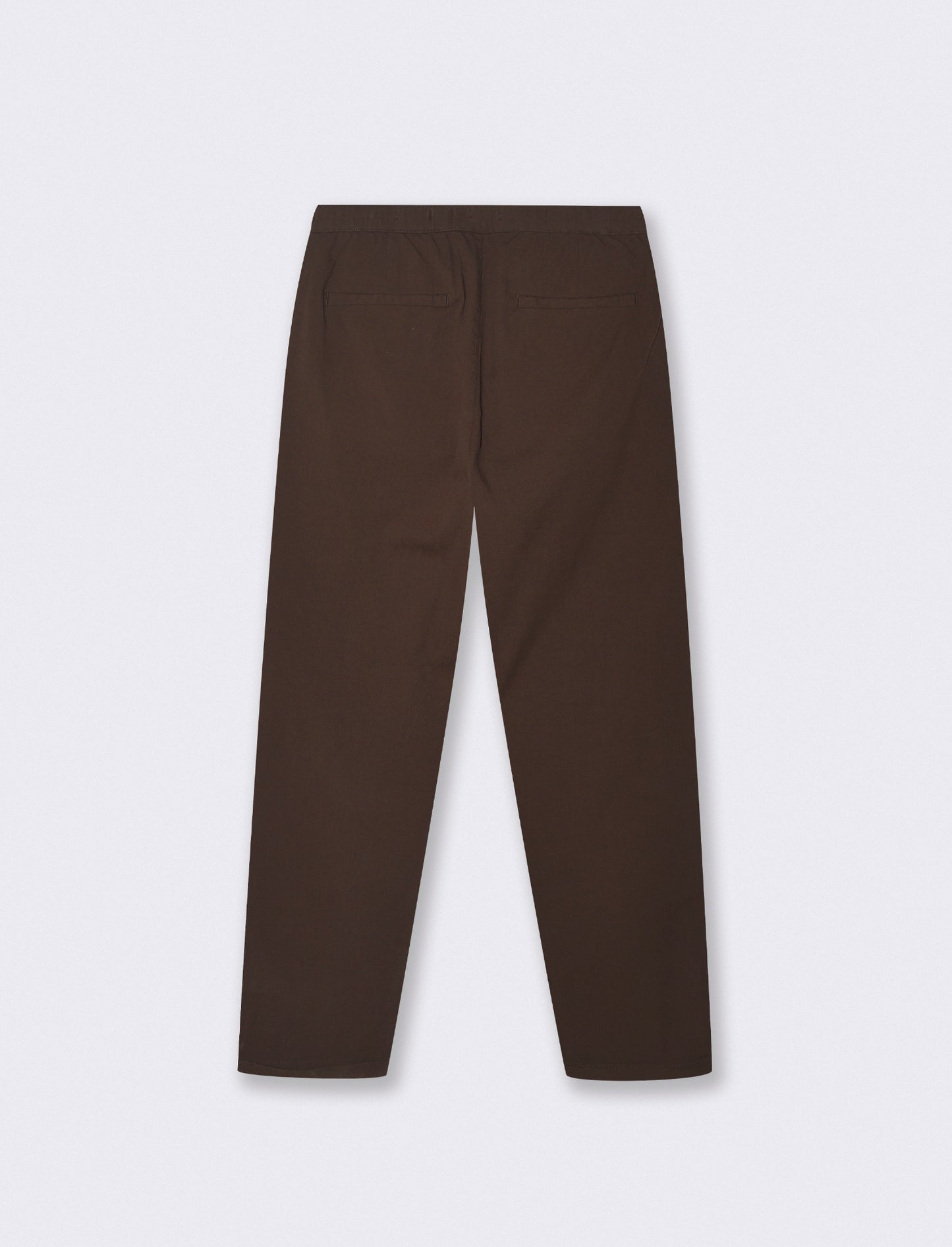Ottoman Structure Jogger Chino Pants - Brown