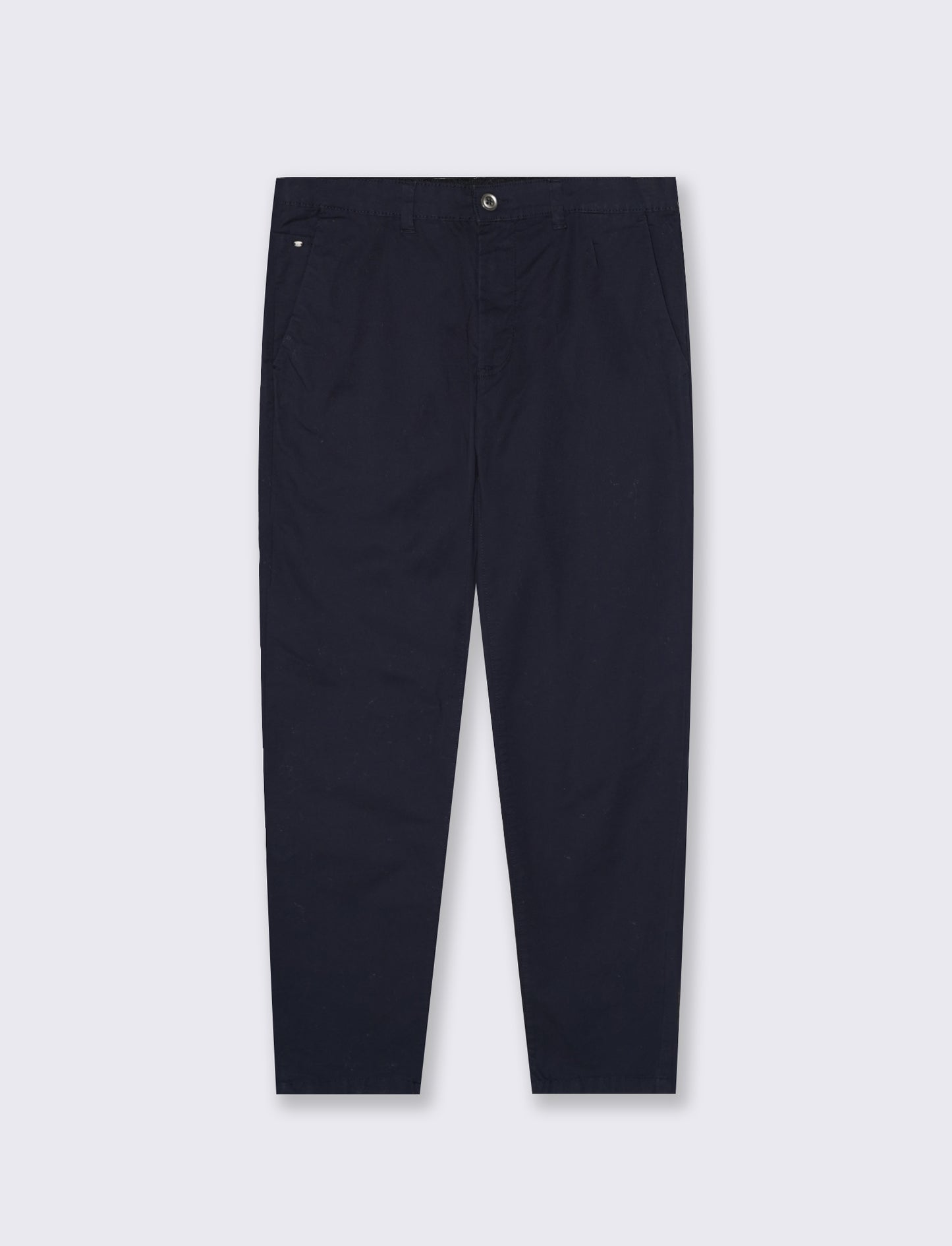 Pantaloni Chino Slim Fit in Cotone Stretch - Blu