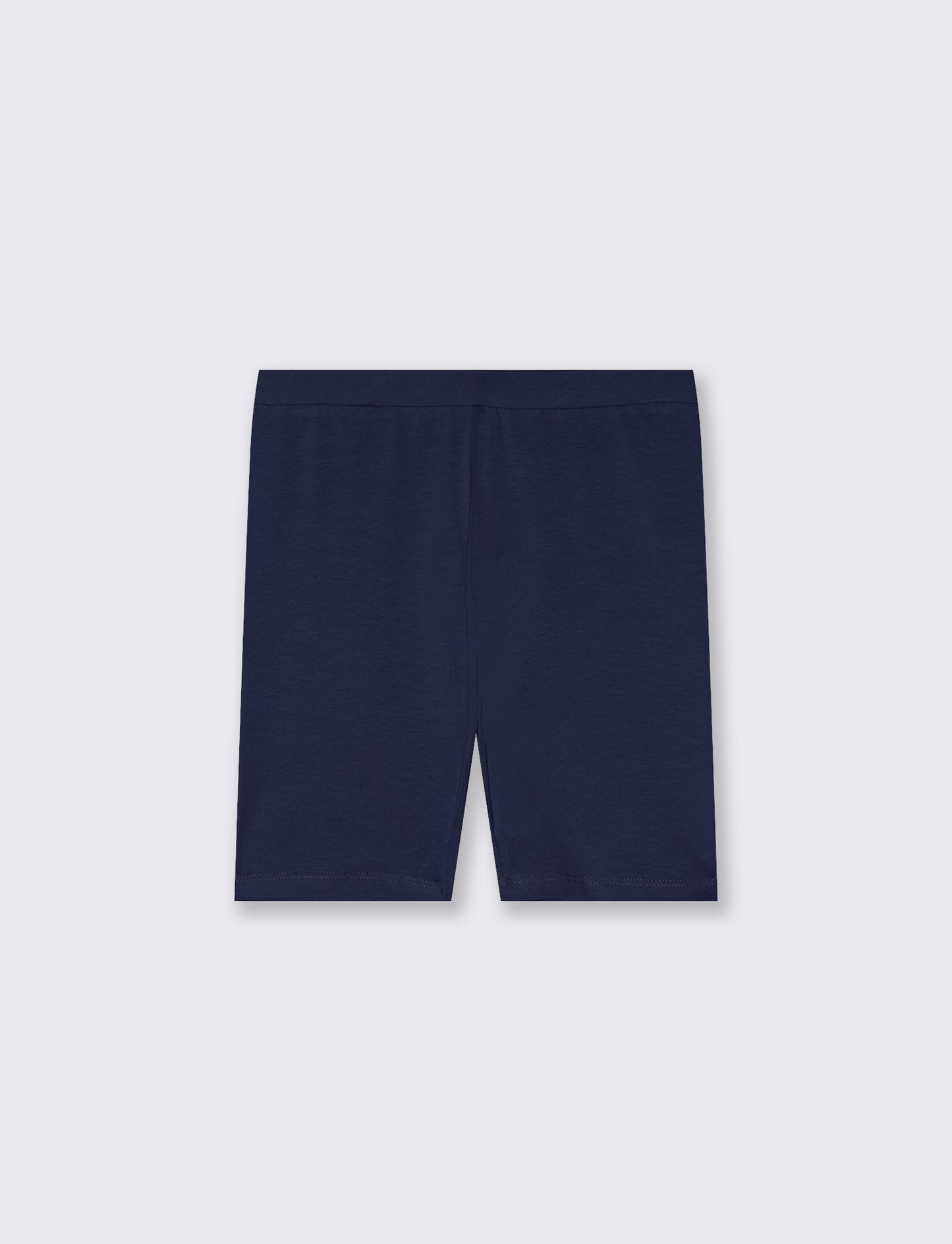 Cotton Short Leggings for Girls - Blue