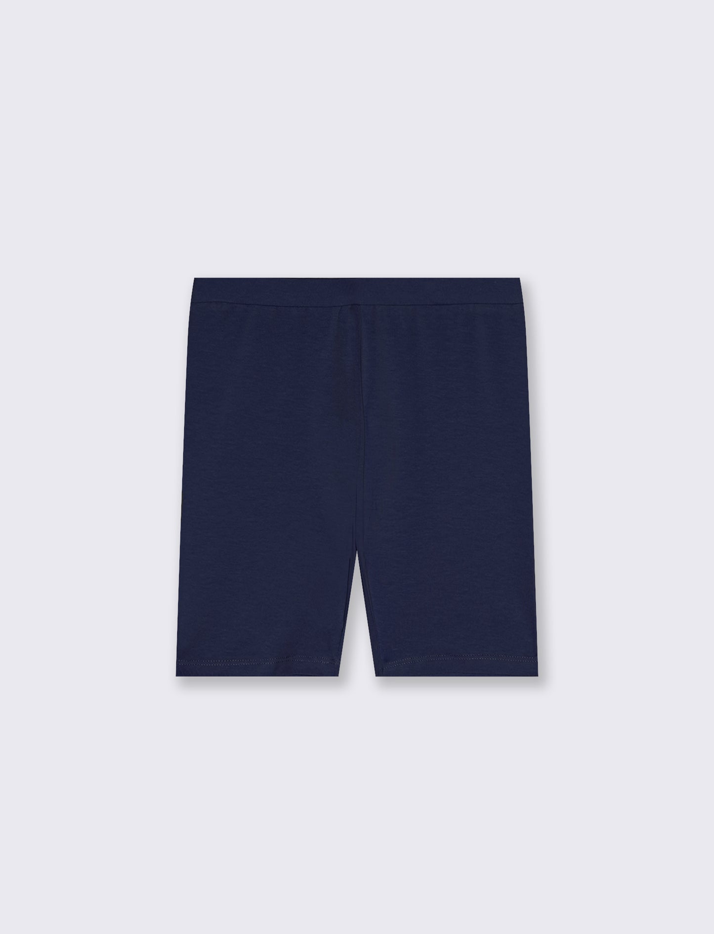 Cotton Short Leggings for Girls - Blue
