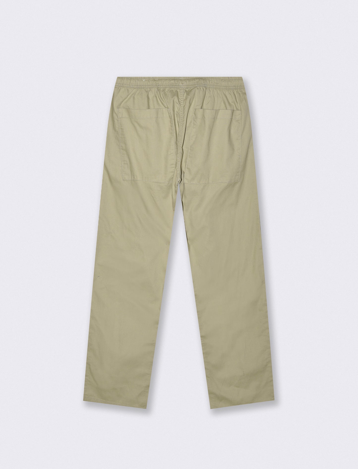 Pantalone in Cotone Regular Fit con Tasche - Grigio stone