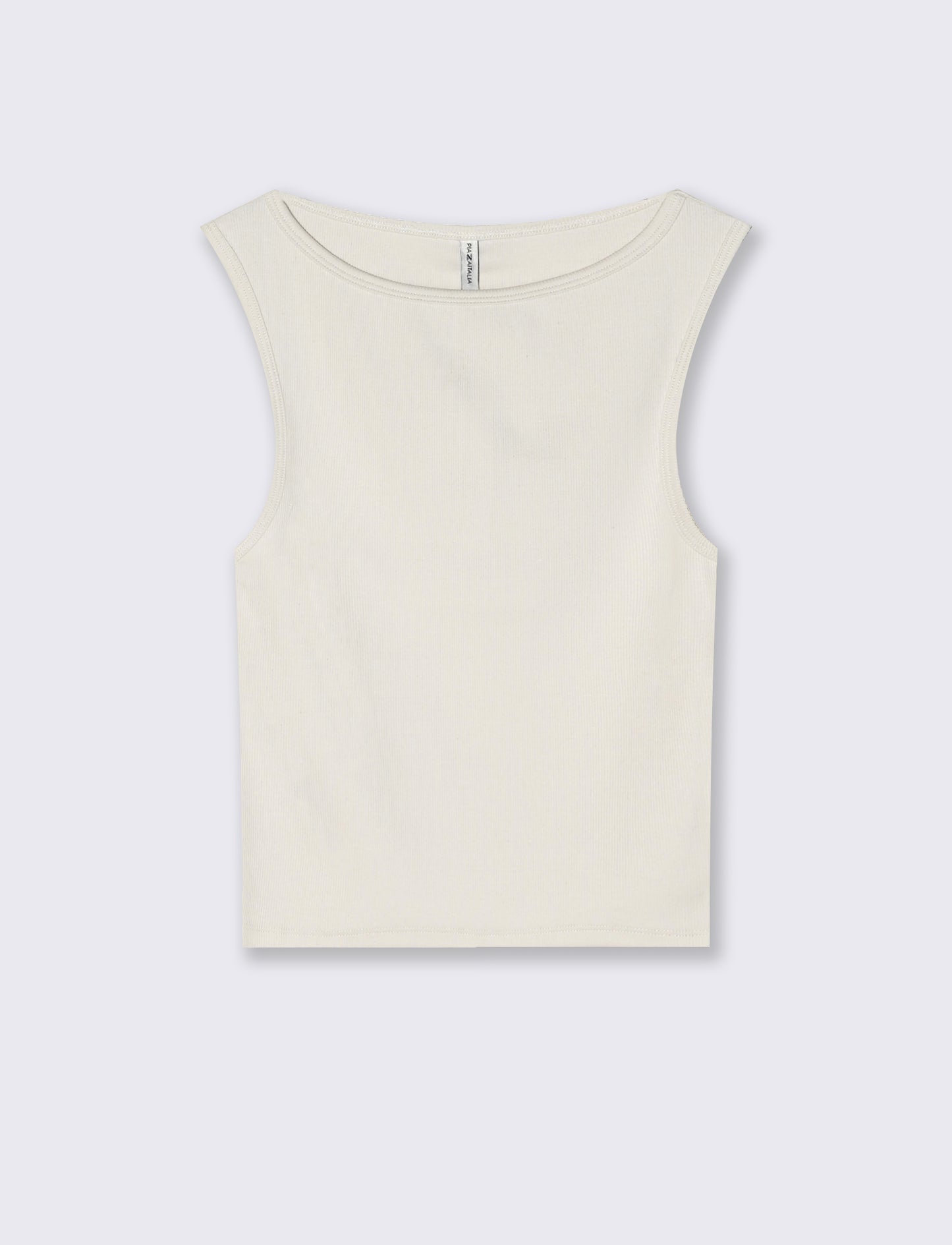 Elevate your wardrobe with this stunning ribbed tank top, designed specifically for women who apprec - Grey
