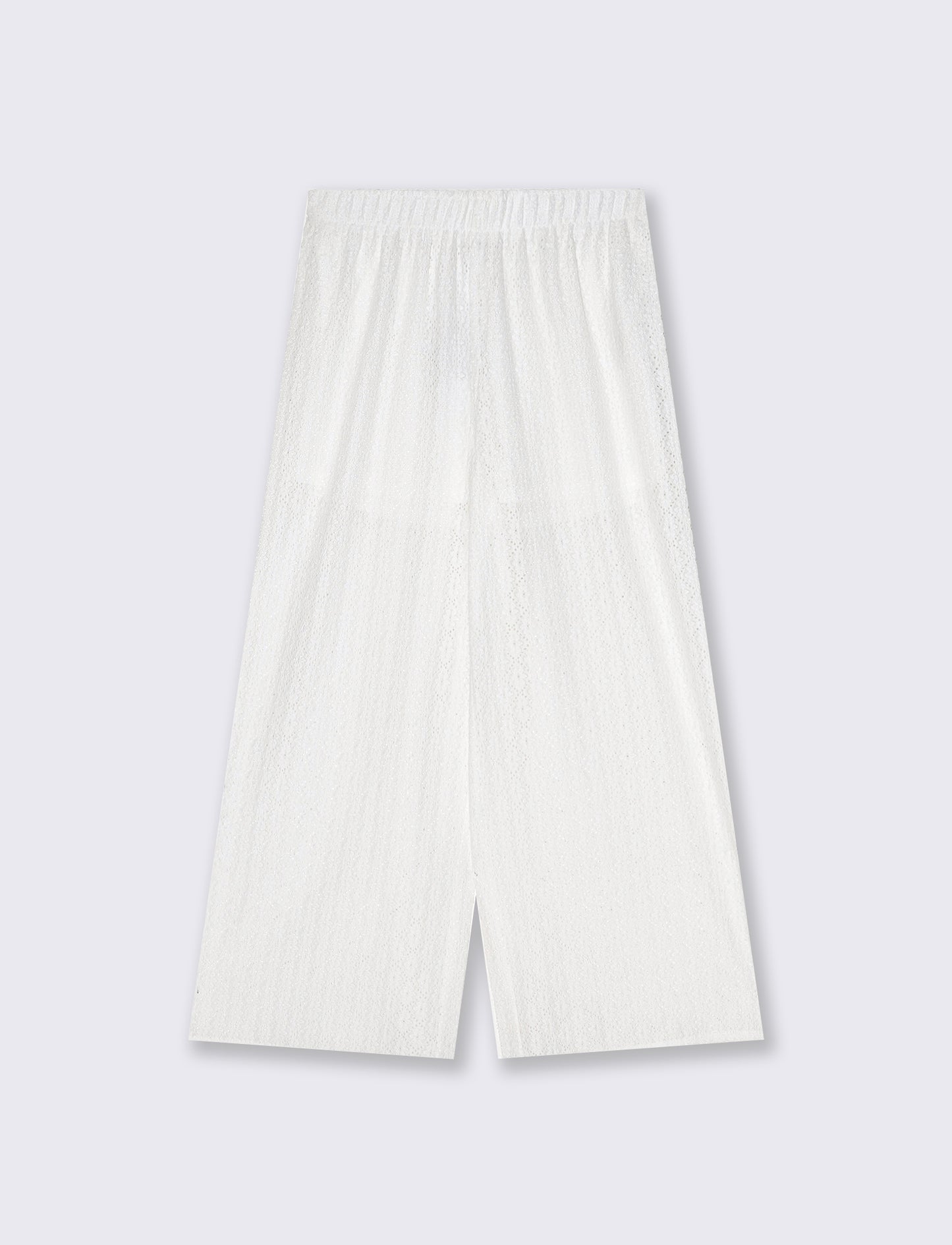 PANTALONE LUNGO - Bianco