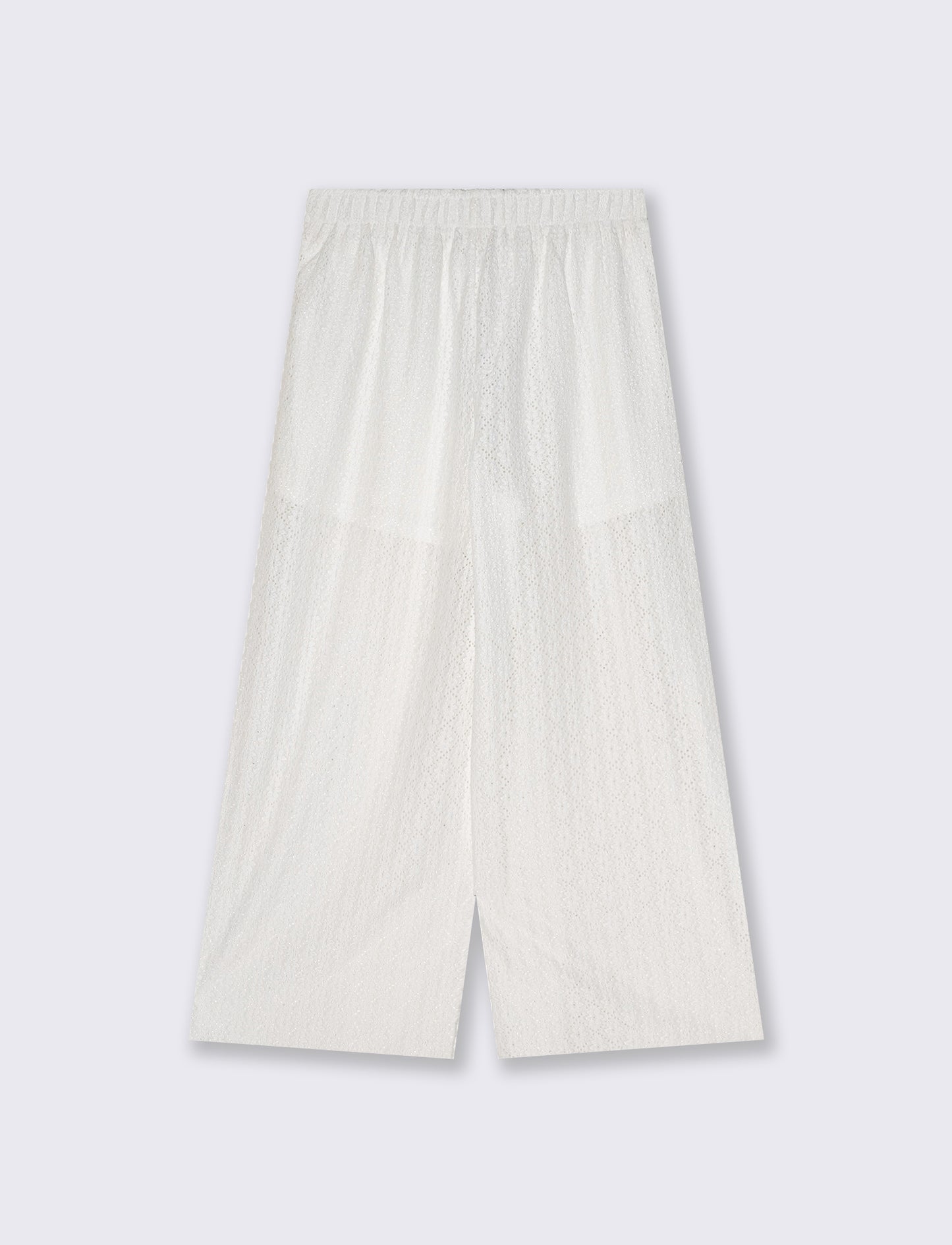 PANTALONE LUNGO - Bianco
