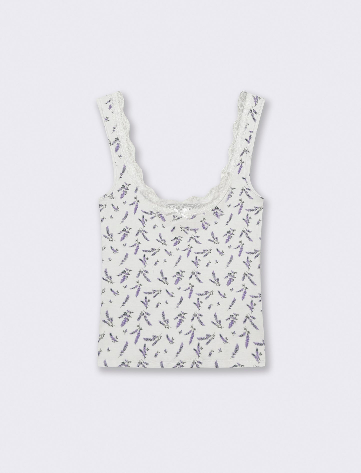 Top in cotone con scollo madonna e fiocco - var 1