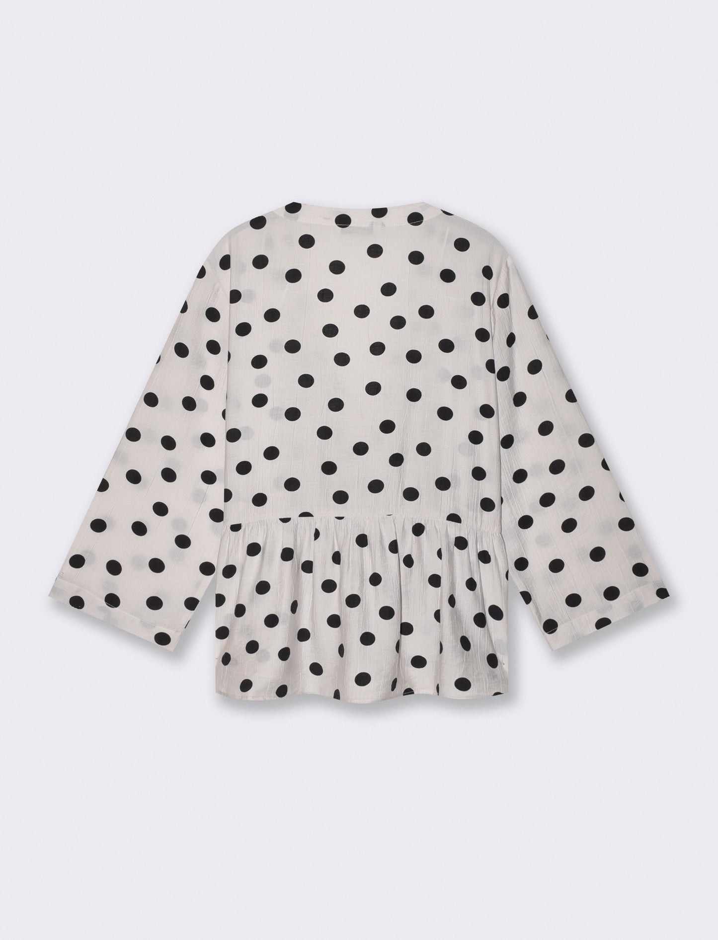 Blusa V Decorata con Perline Colorate - var 1