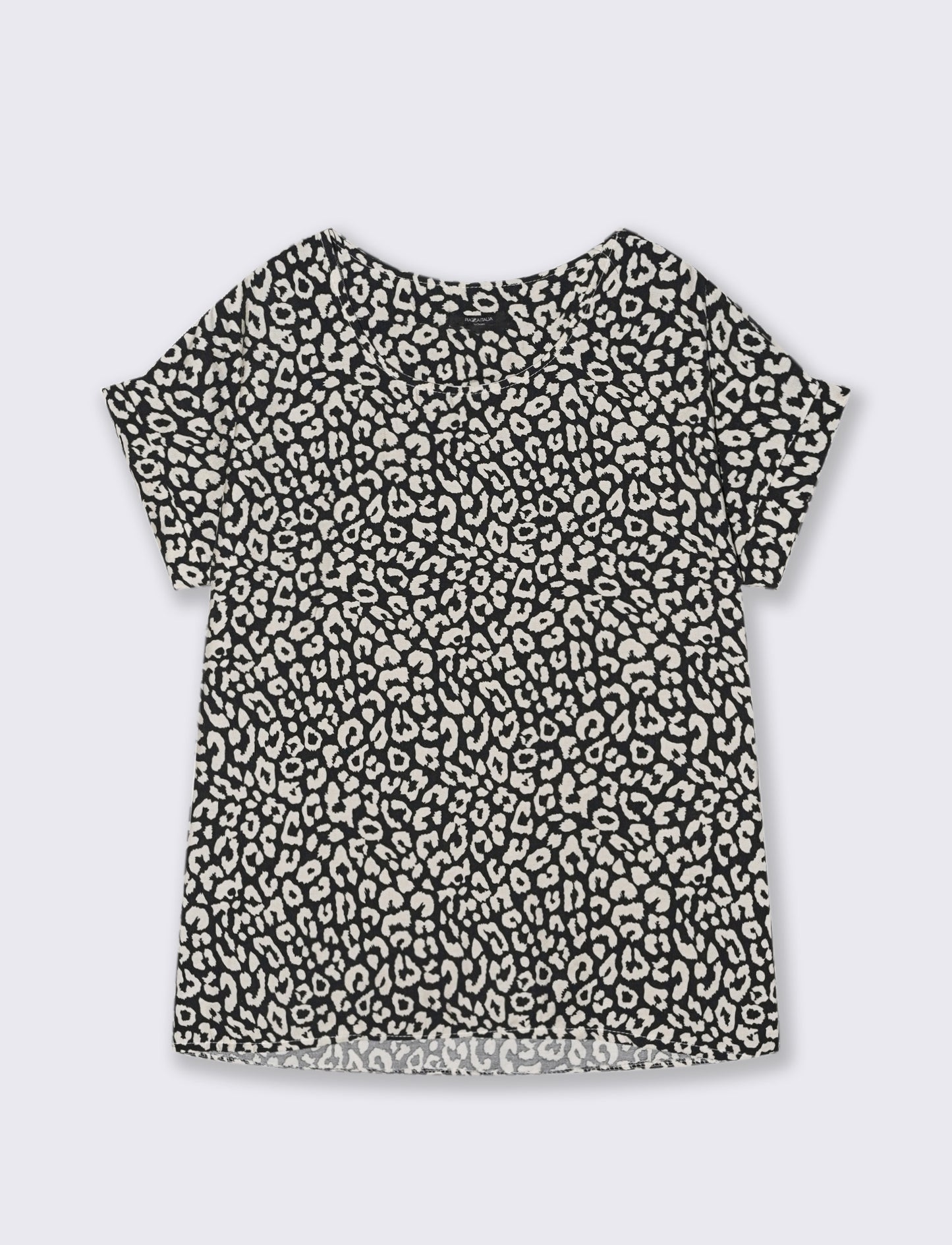 Tshirt stampata con vestibilità over - Maculato