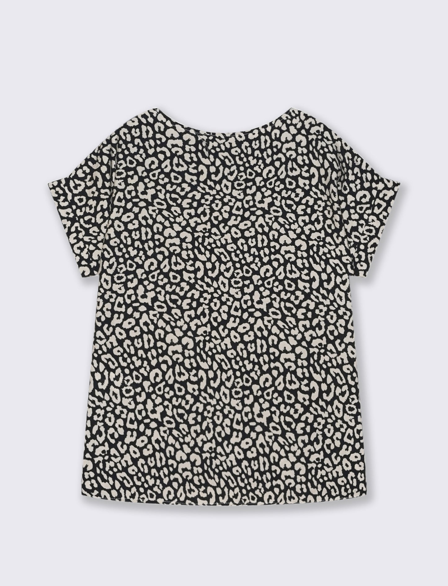 Tshirt stampata con vestibilità over - Maculato