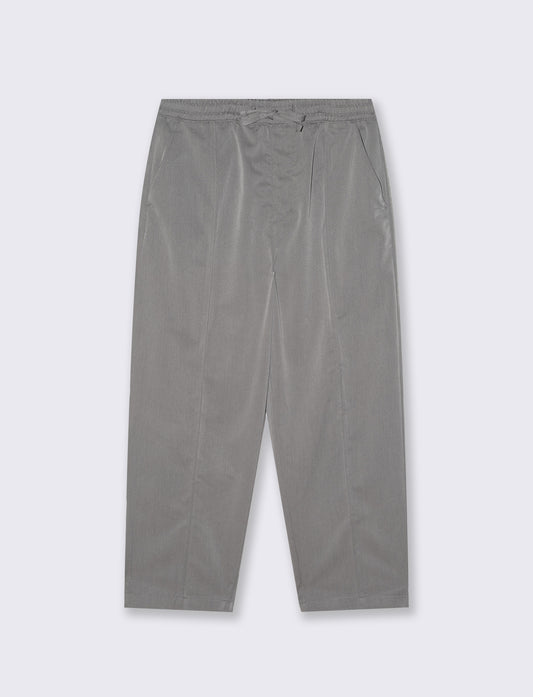 Pantalone Chino Jogger Baggy Fit - Grigio mel.