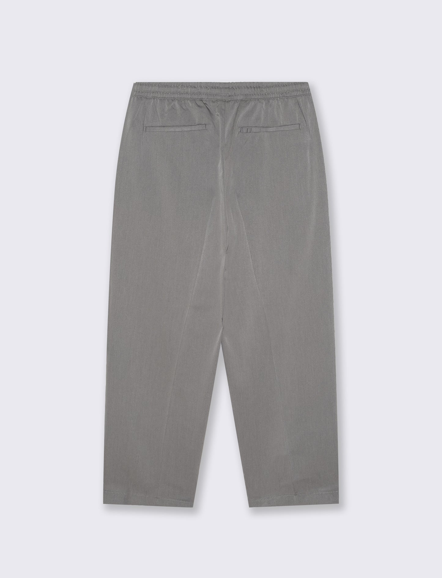 Pantalone Chino Jogger Baggy Fit - Grigio mel.
