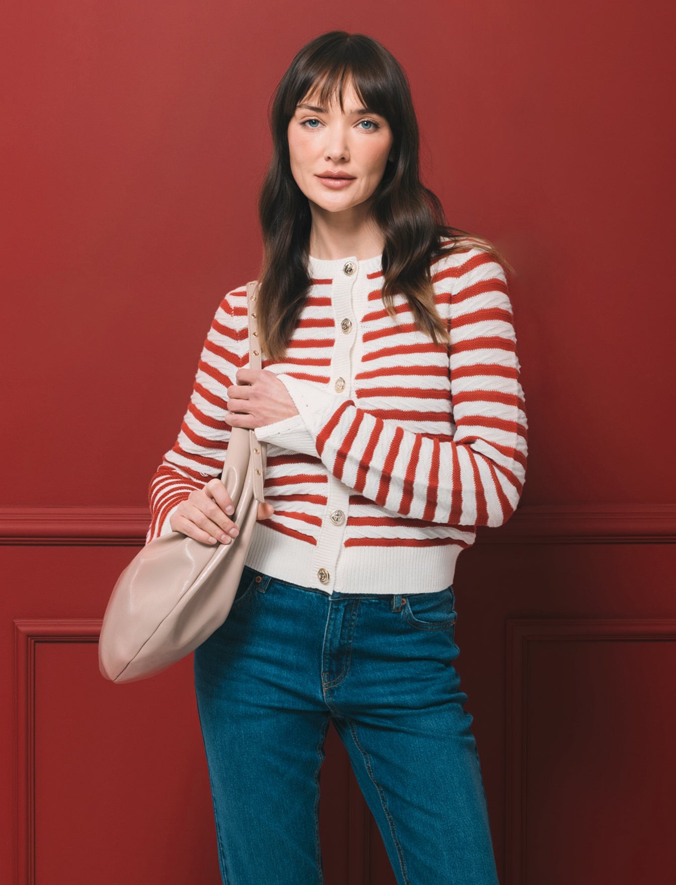 Cardigan Manica Lunga a Treccia - var 2