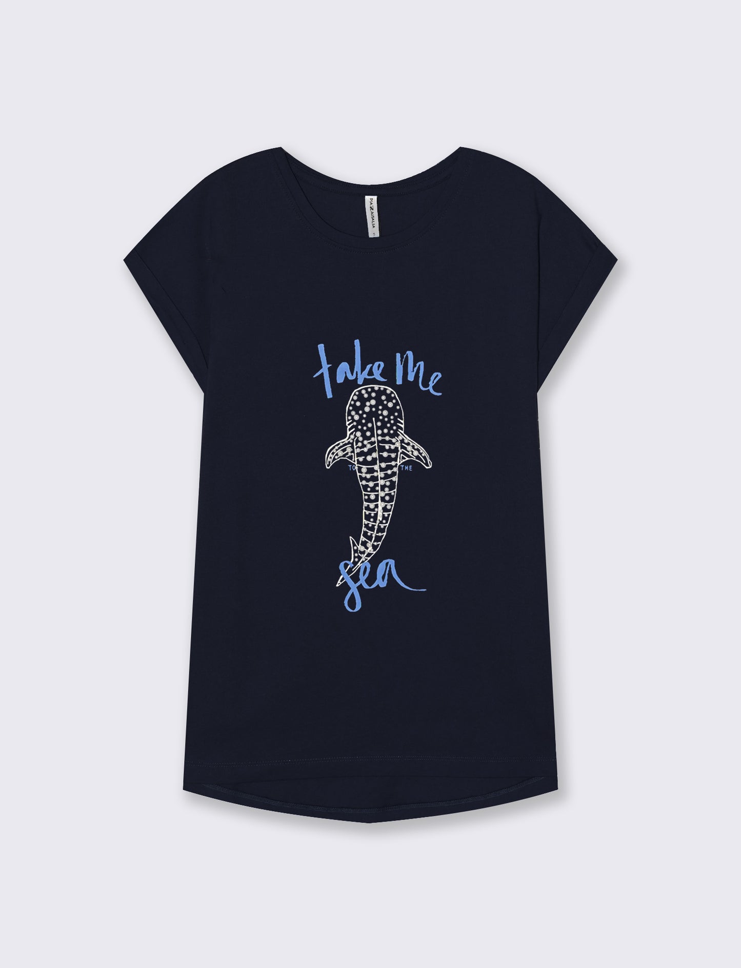 T-Shirt Manica Corta con Stampa - var 1